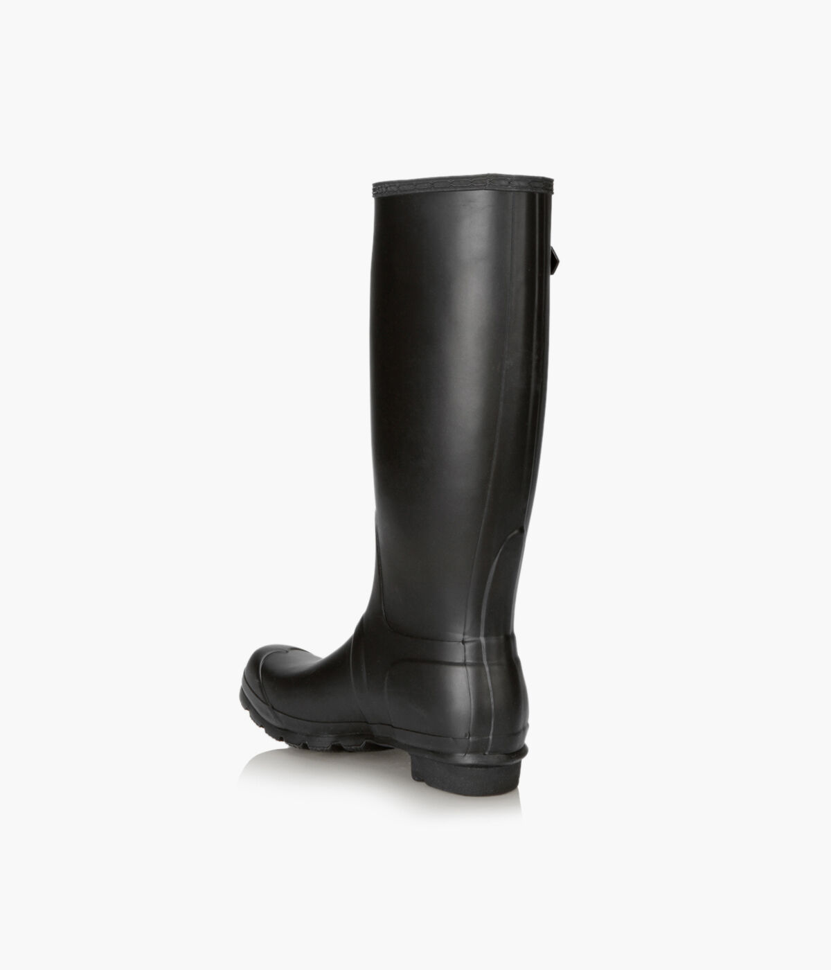 Womens tall black sale hunter rain boots