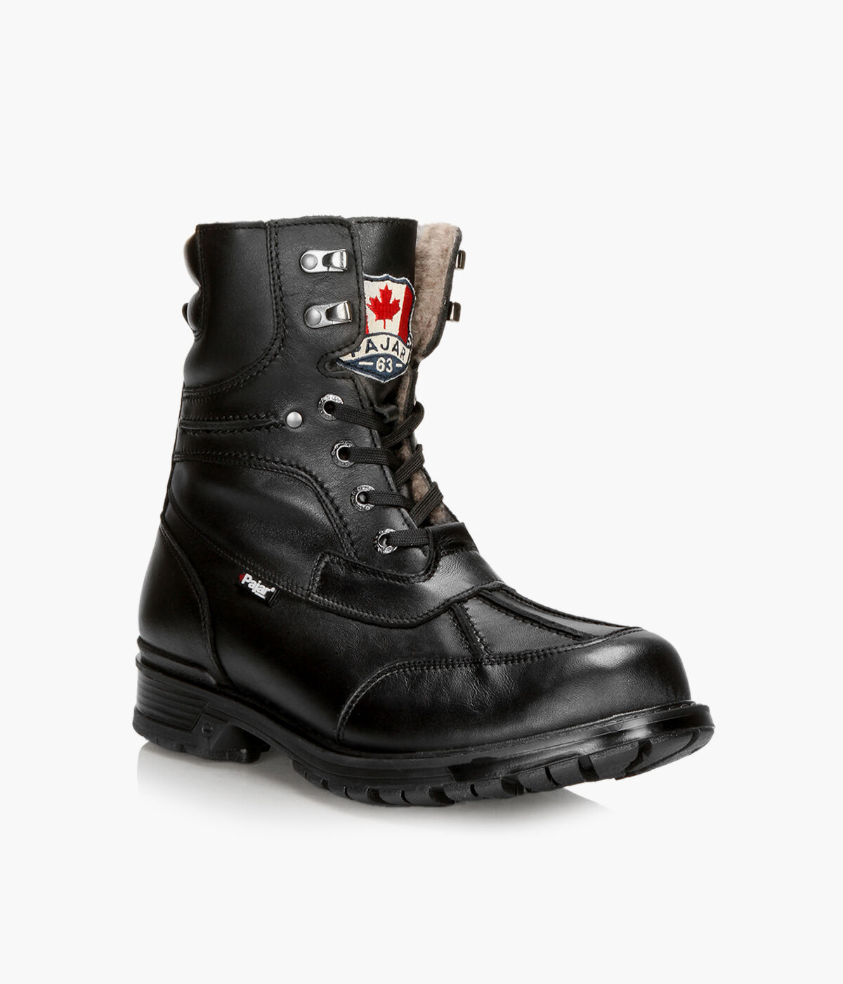 PAJAR CARREFOUR Black Leather Browns Shoes