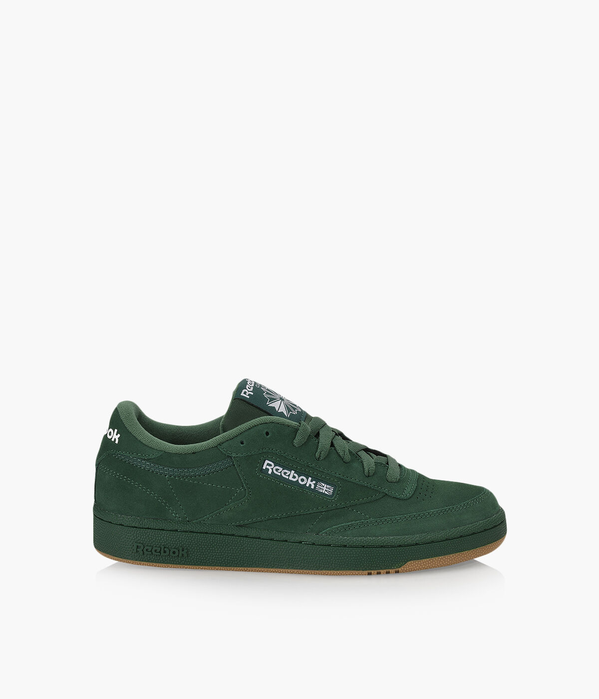 Reebok green suede clearance
