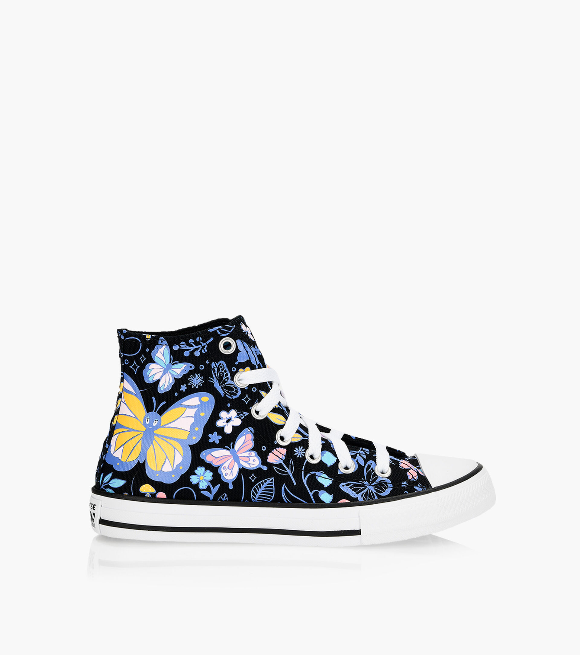 CONVERSE CHUCK TAYLOR ALL STAR BUTTERFLY FUN HI - Black | Browns Shoes