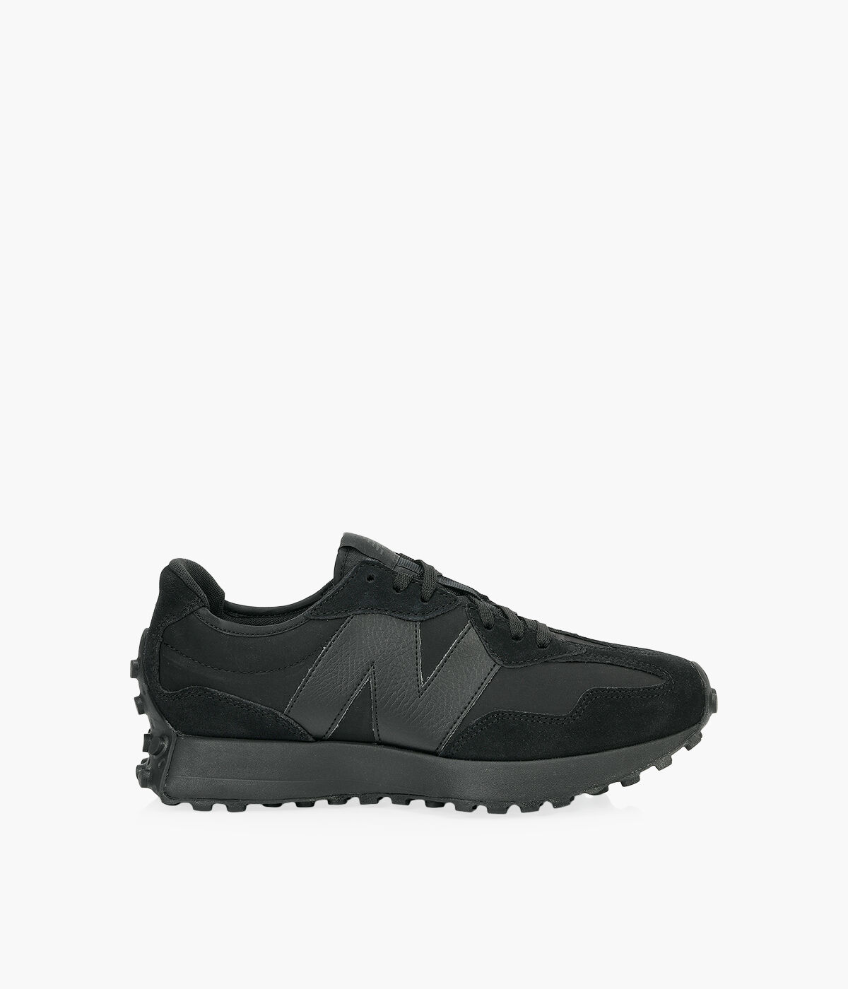 All black new balance on sale size
