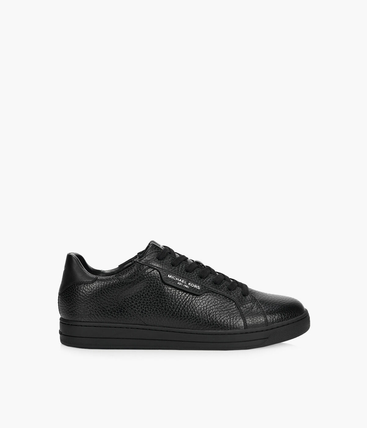 MICHAEL KORS MENS KEATING SNEAKER - Black Leather | Browns Shoes