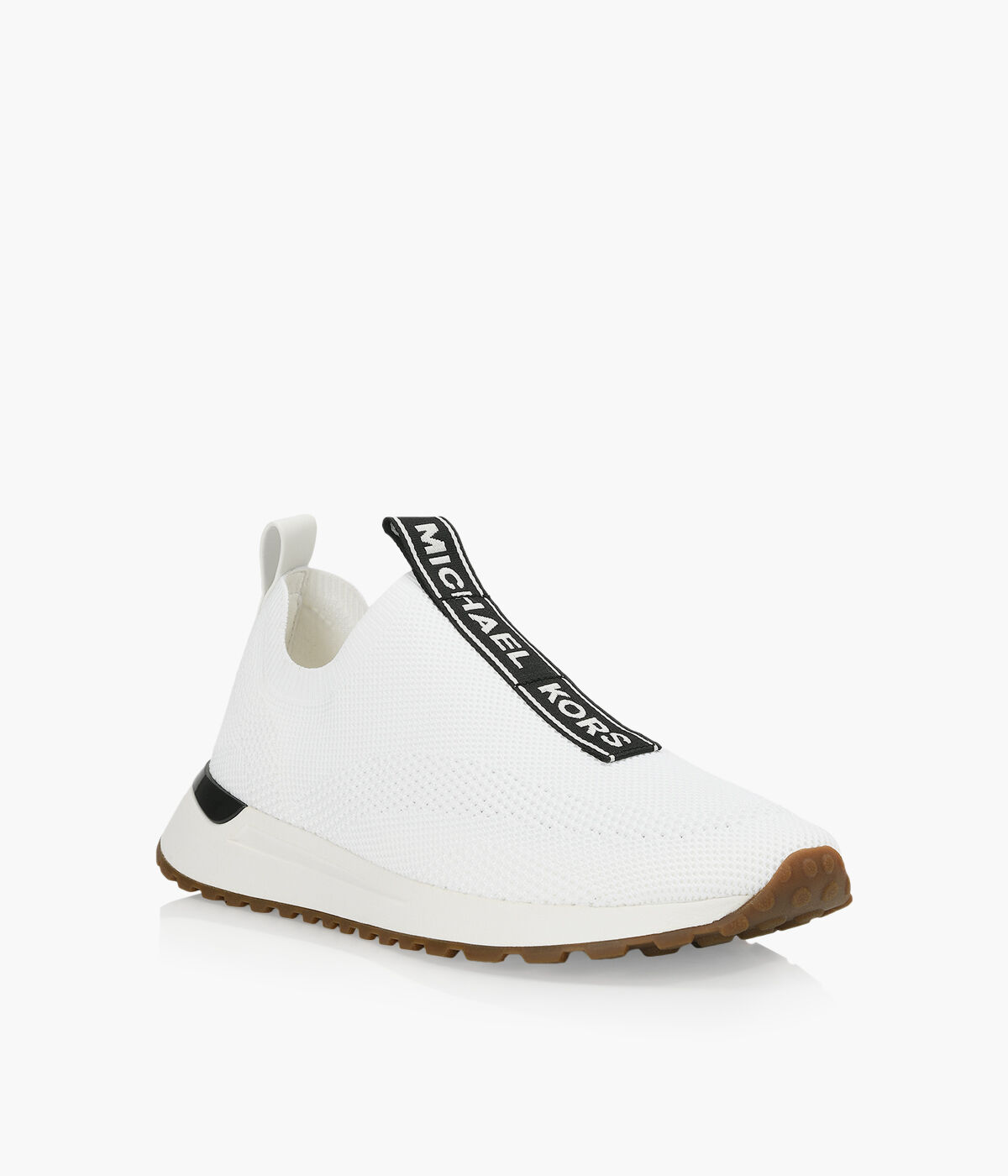 MICHAEL KORS MENS MILES SLIP ON SNEAKER Mesh Browns Shoes