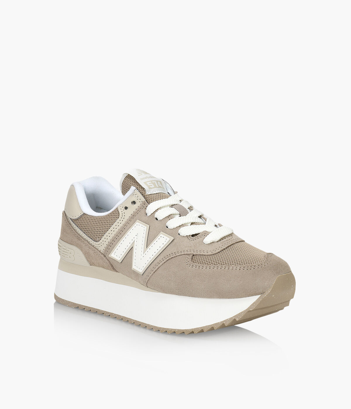 NEW BALANCE 574 Leather Browns Shoes