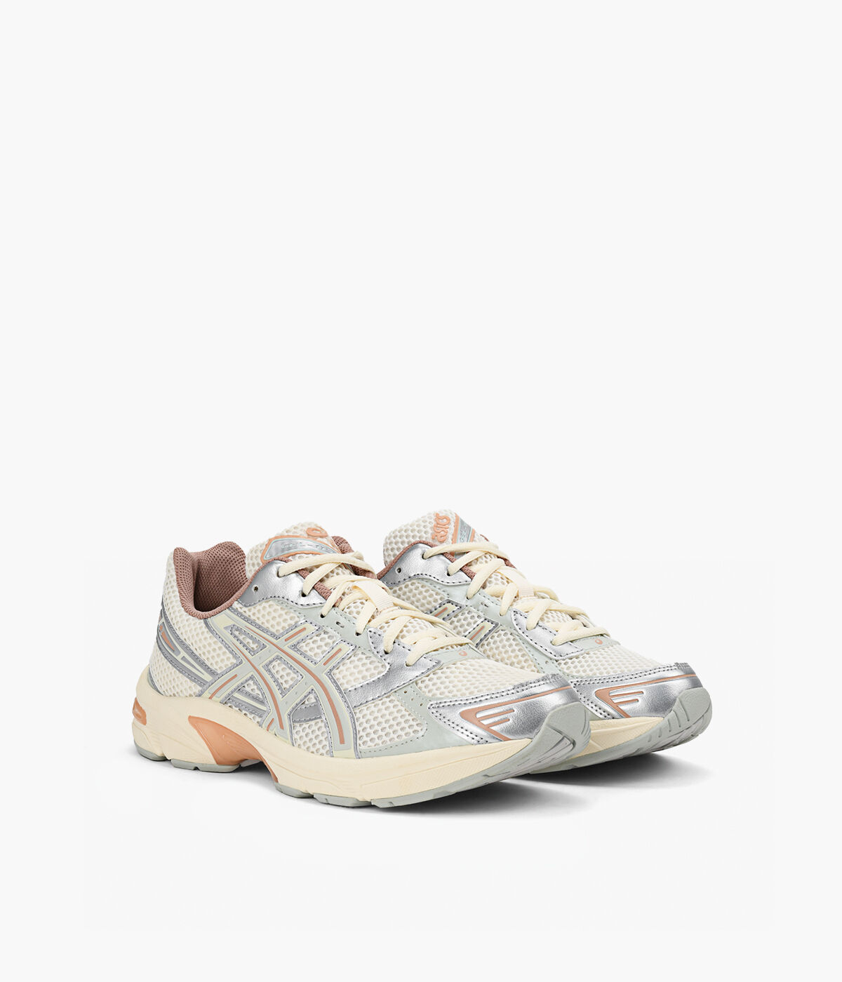 Brown asics shoes top