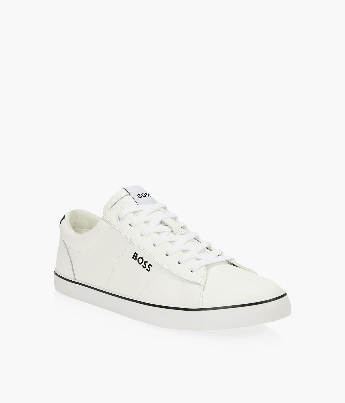 Mens white boss 2025 trainers