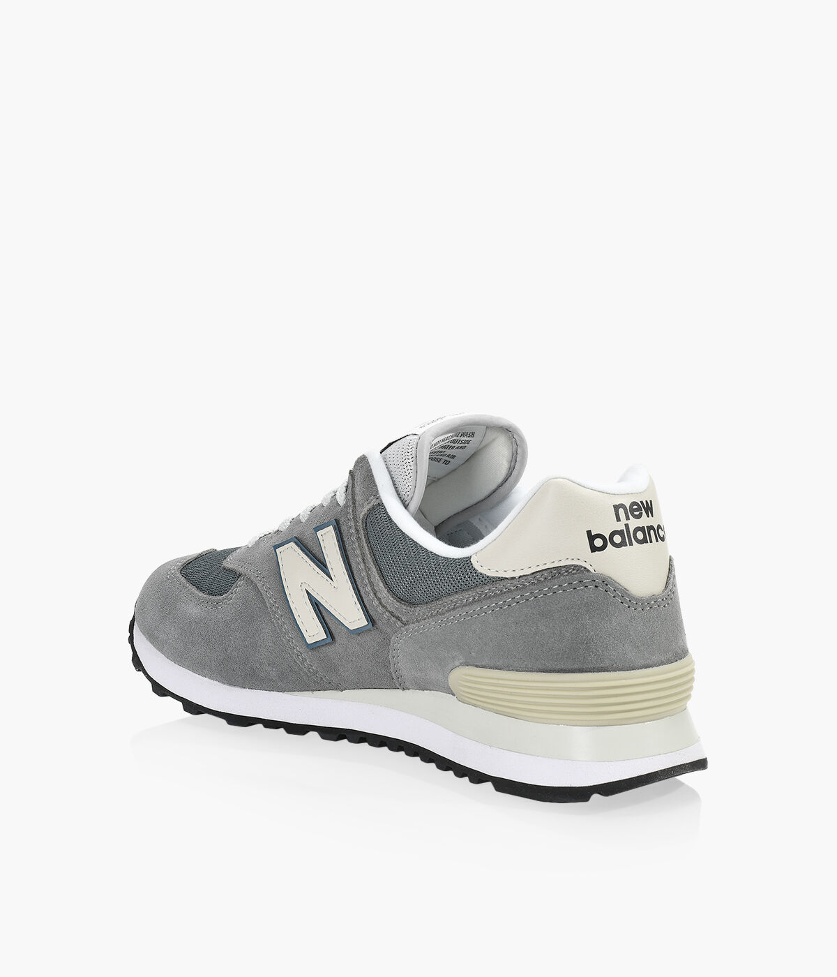 NEW BALANCE 574 Grey Fabric Browns Shoes