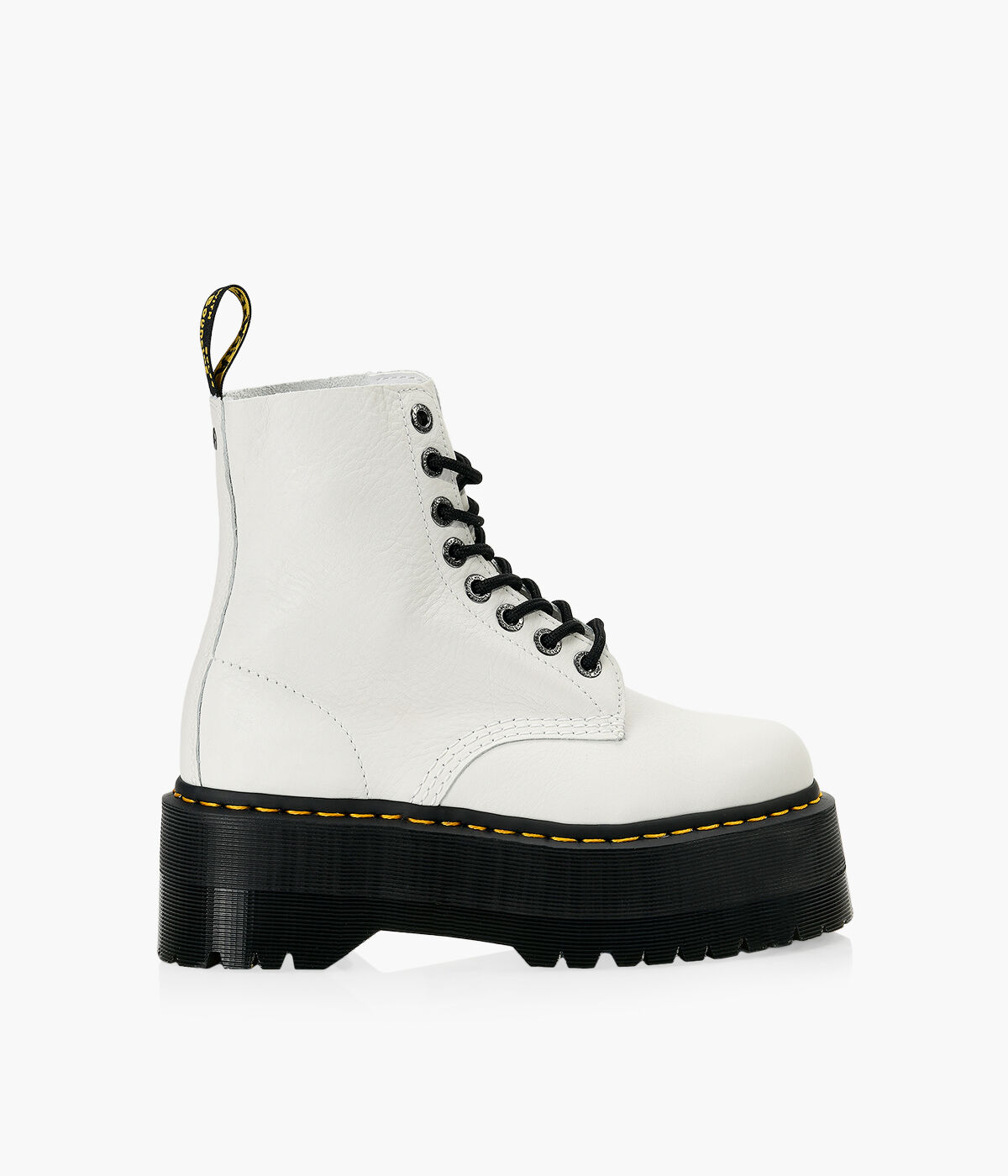 DR. MARTENS 1460 PASCAL MAX PLATFORM Leather Browns Shoes