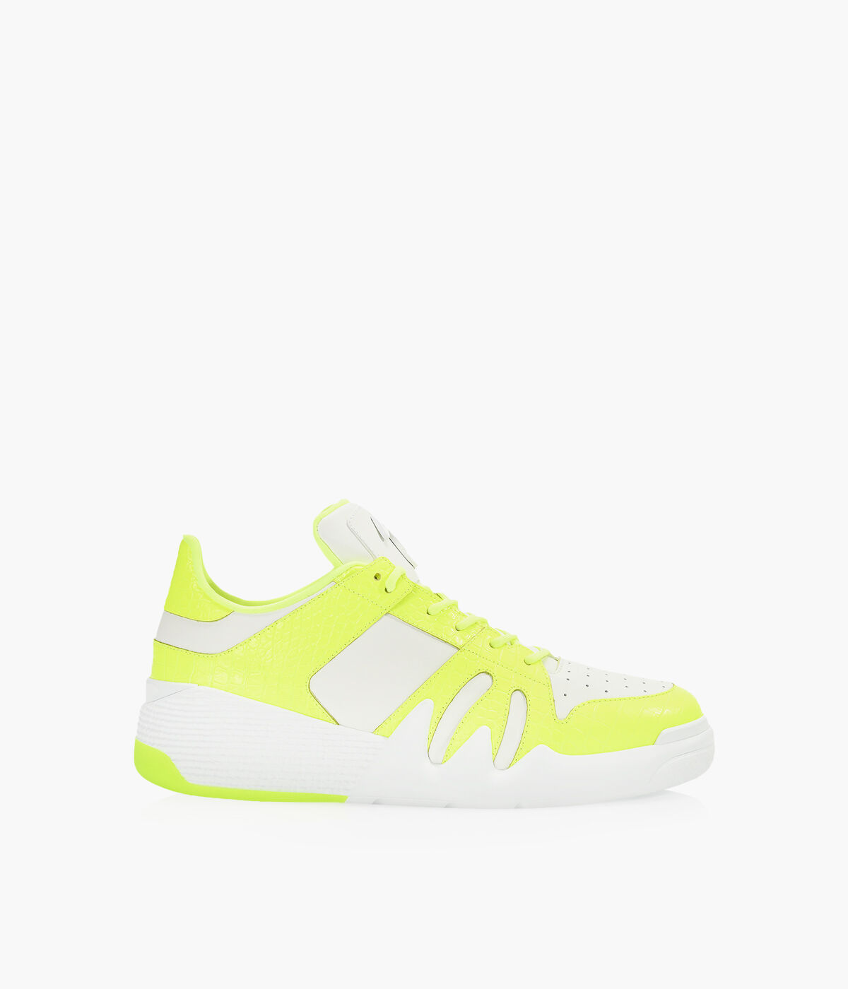 GIUSEPPE ZANOTTI TALON White Leather Browns Shoes