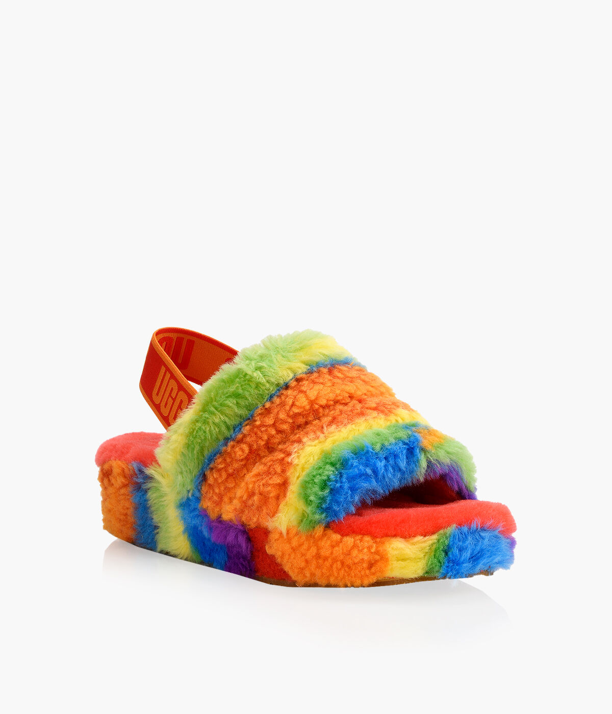 Multicolor fluff hotsell yeah slides