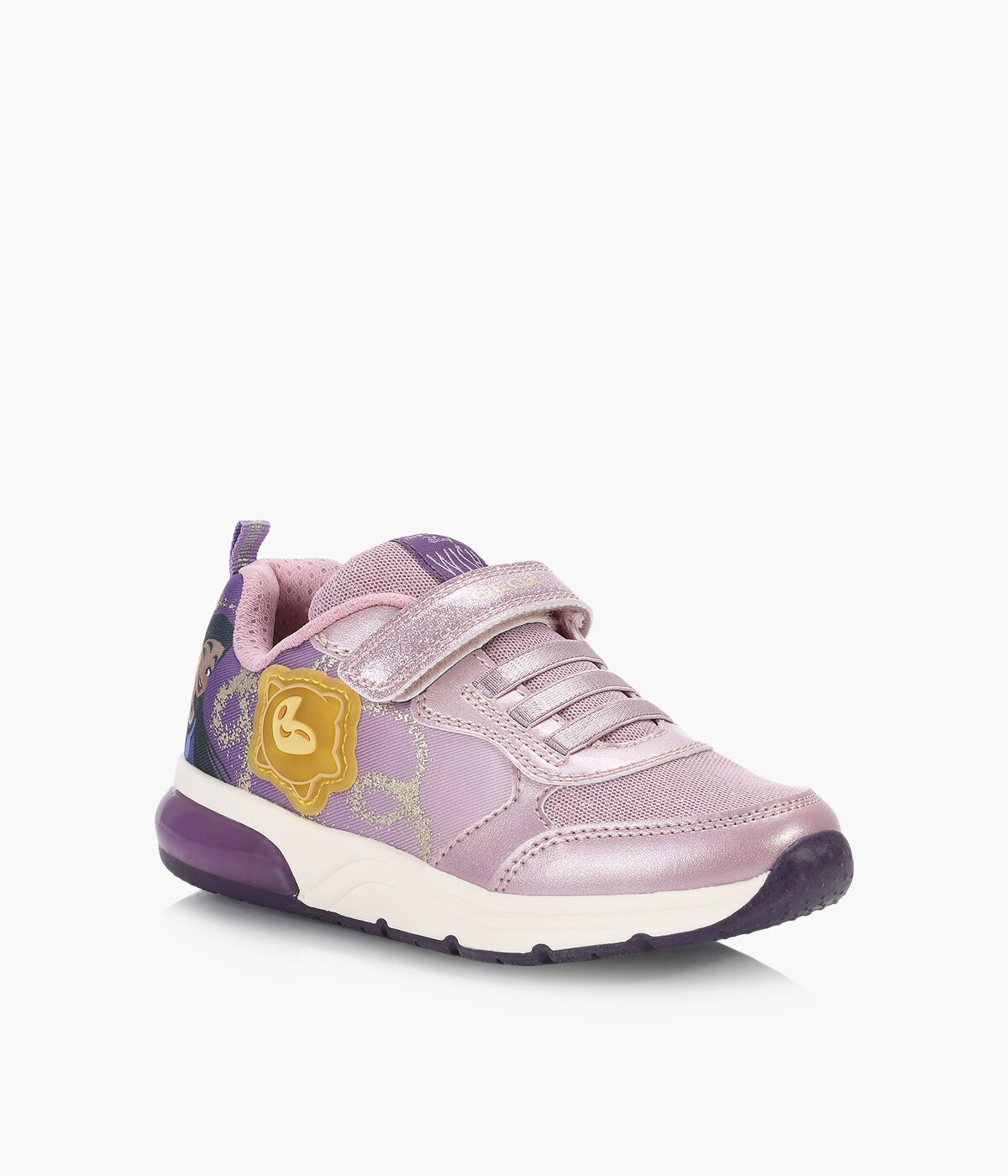 GEOX SPACECLUB WISH Pink Browns Shoes