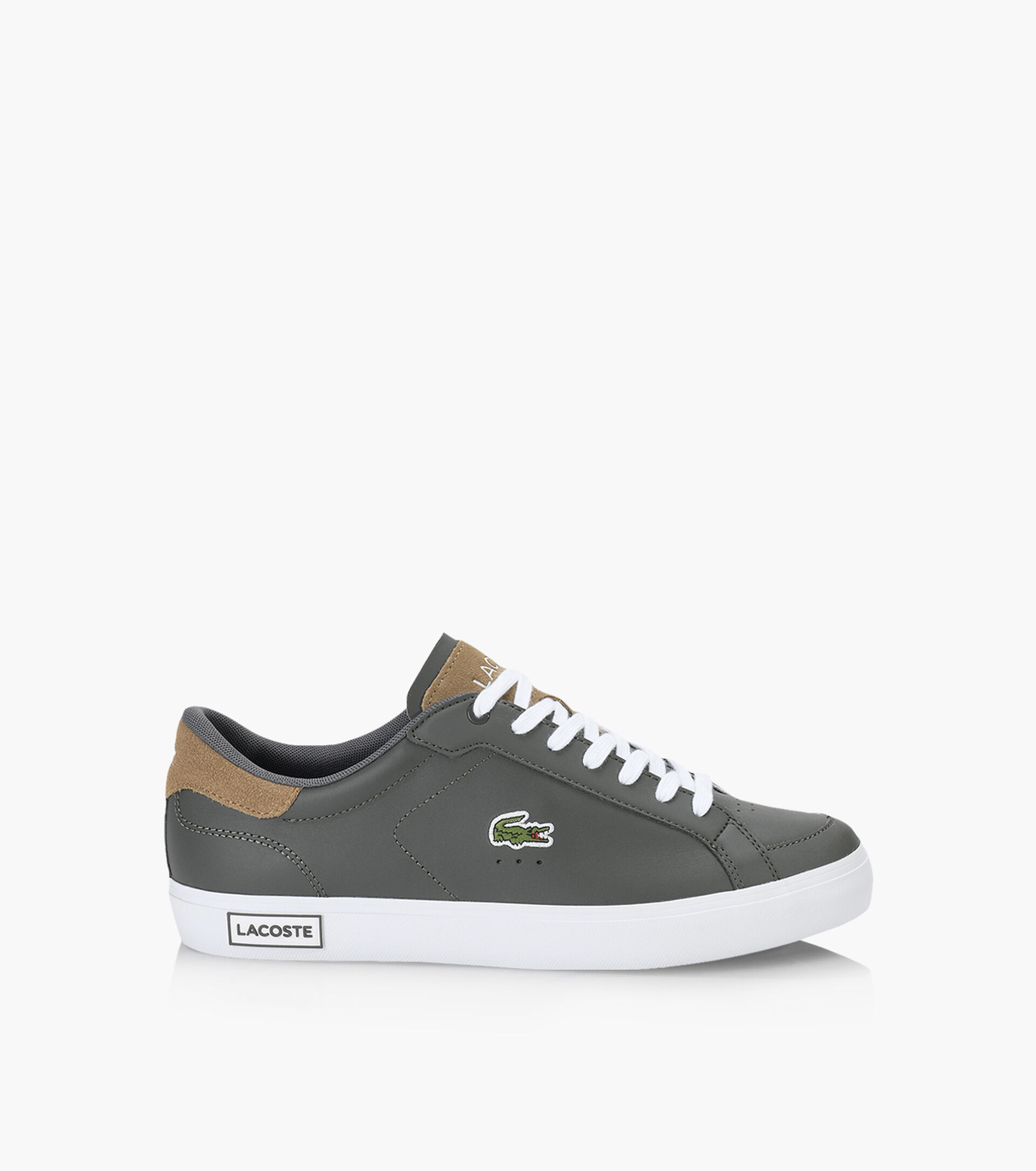 Lacoste grey mens shoes clearance