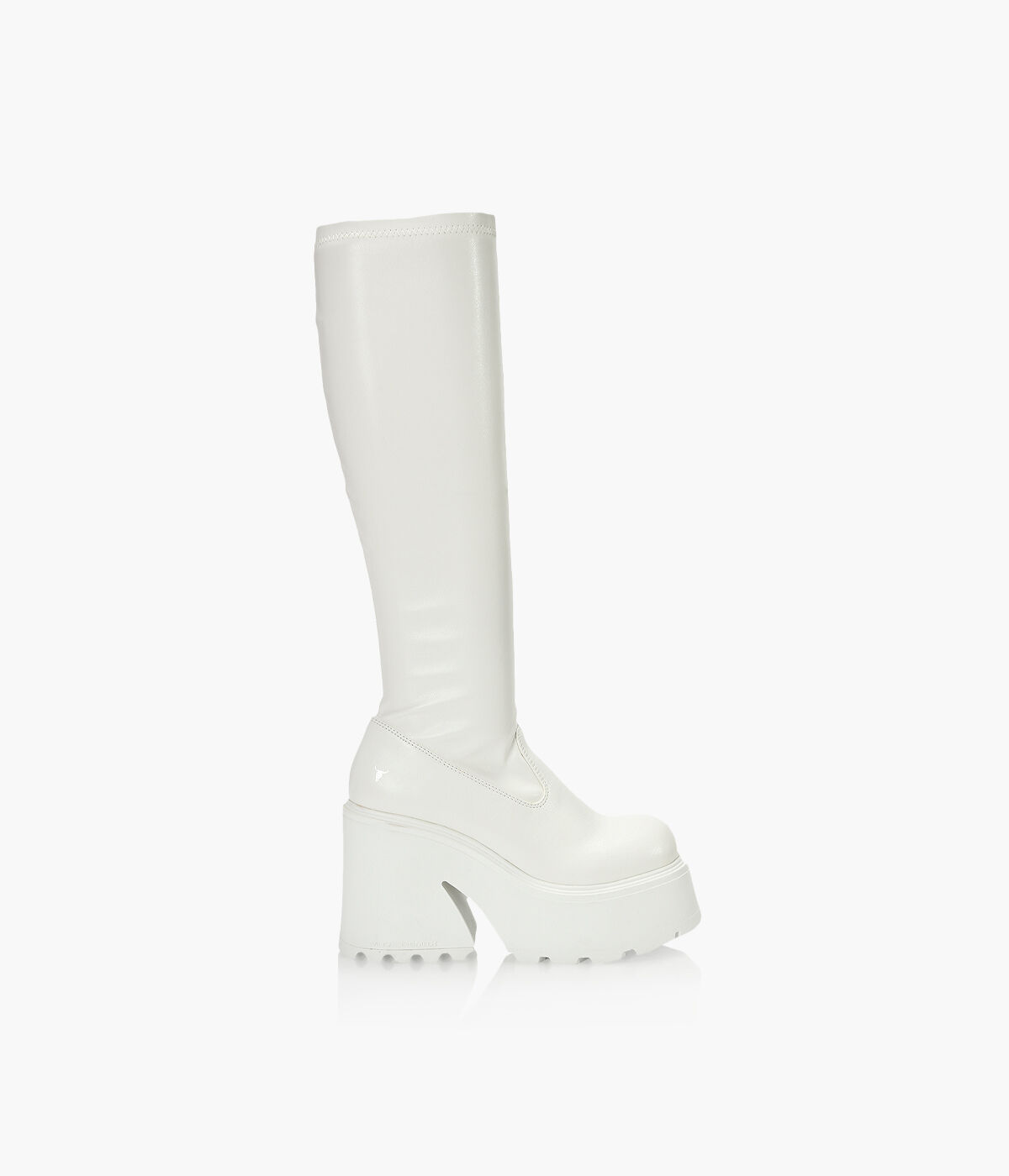 WINDSOR SMITH FUSE STRETCH SOCK BOOT Synthetic Browns Shoes