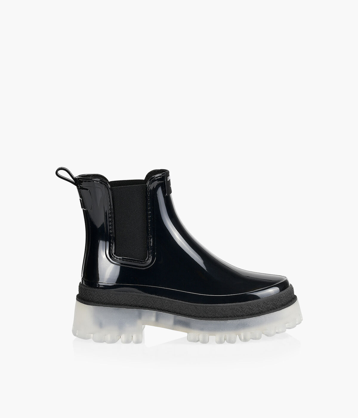 Black sales jelly boots