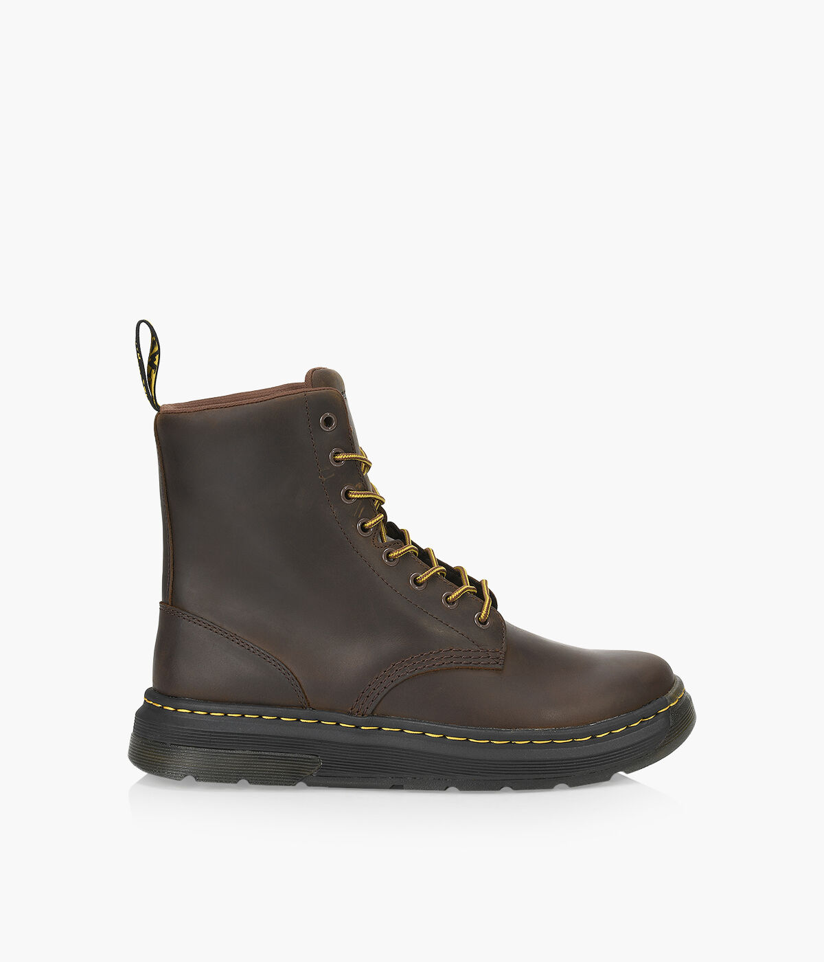 DR. MARTENS CREWSON Fabric Browns Shoes