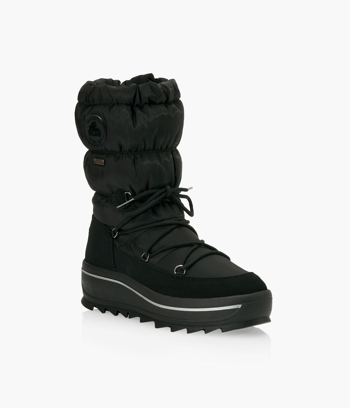 PAJAR TAYA HIGH Black Browns Shoes