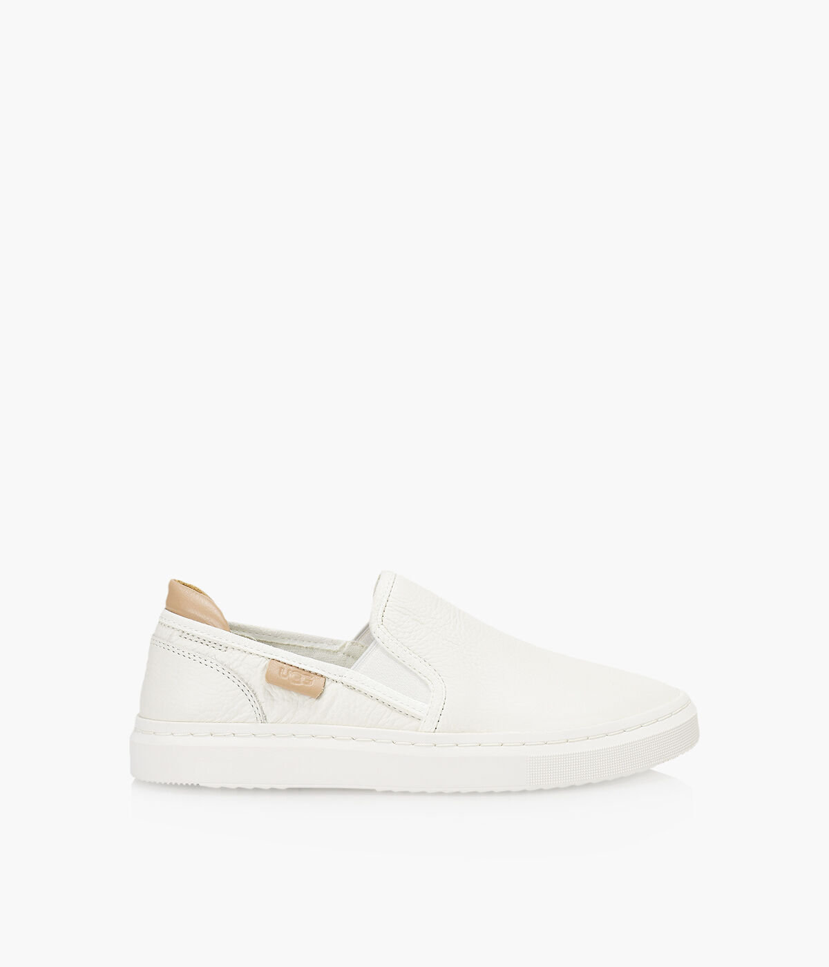Ugg leather slip on sneakers clearance