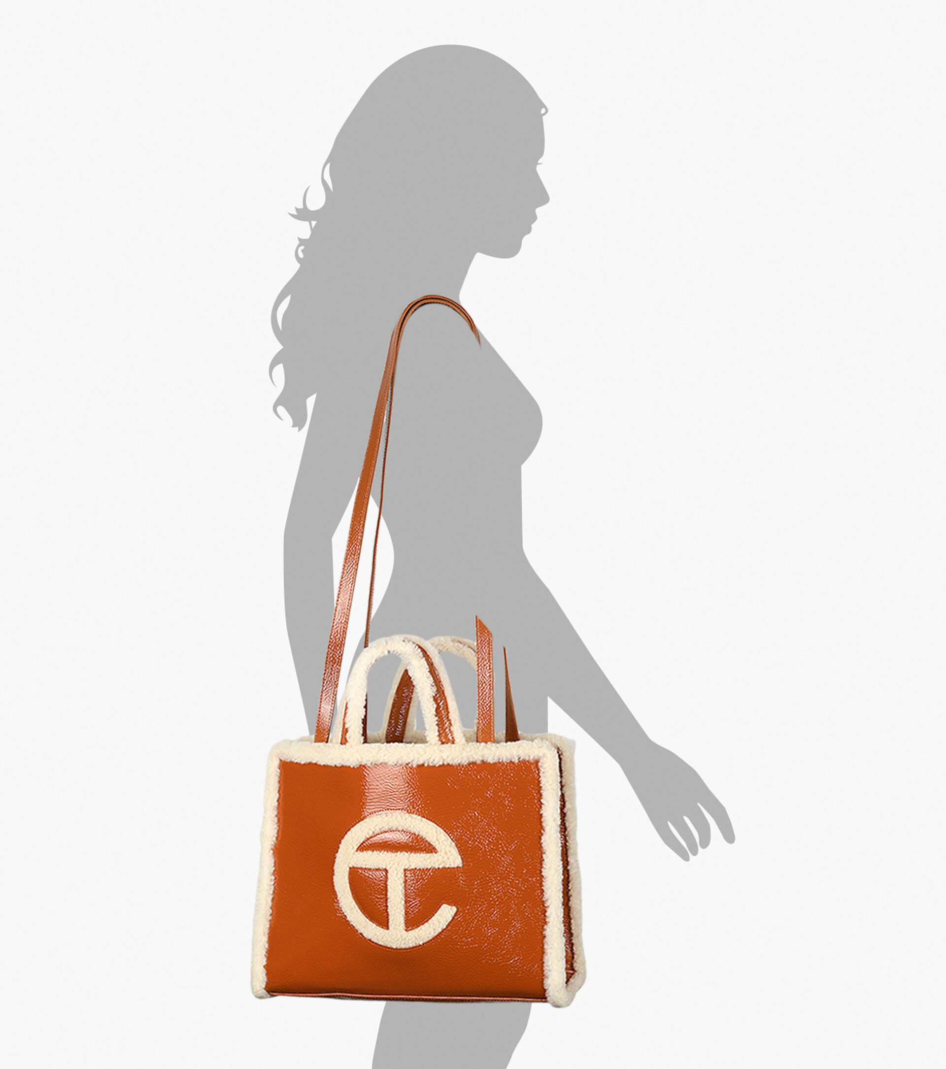 UGG UGG X TELFAR MEDIUM SHOPPER - Patent Leather | Browns Shoes