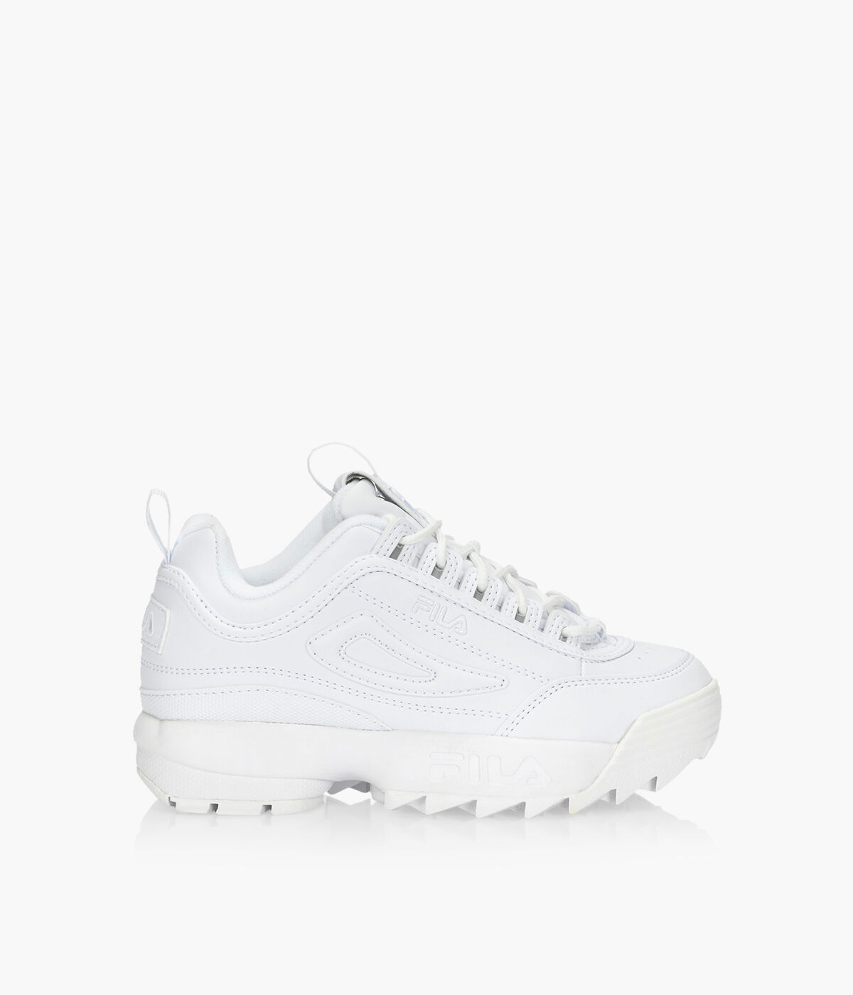 FILA DISRUPTOR 2 PREMIUM White Synthetic Browns Shoes