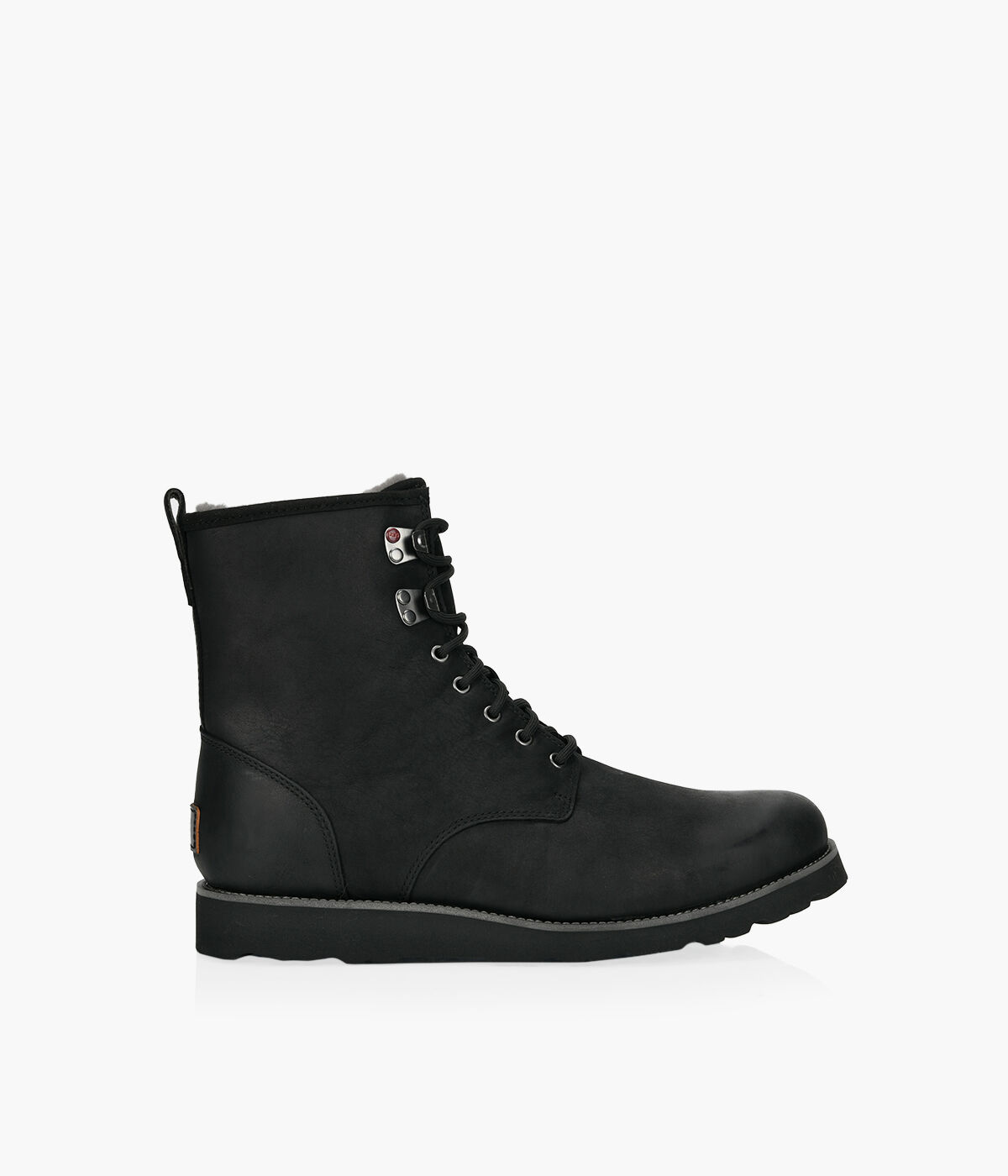 UGG M HANNEN TL Black Leather Browns Shoes