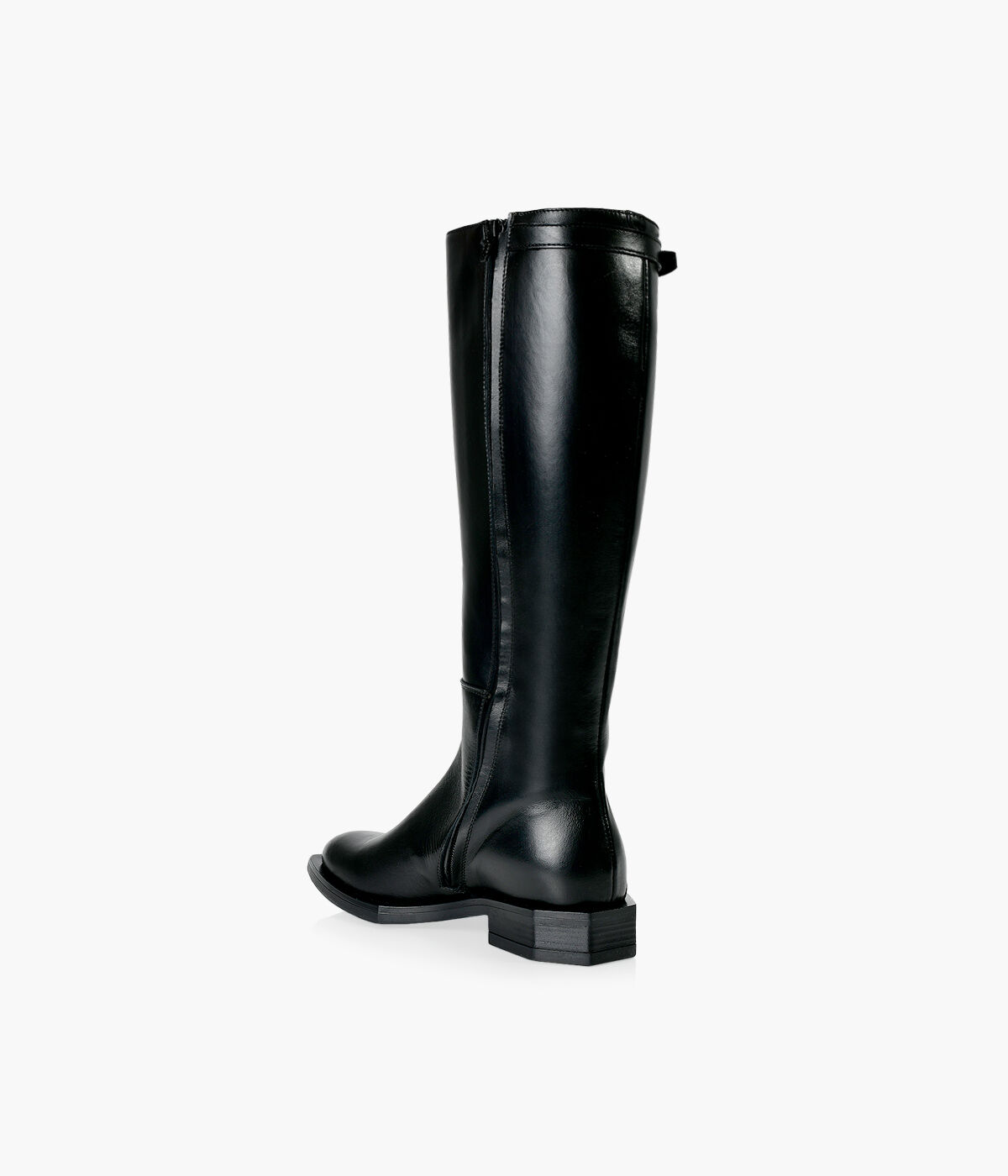 MIMOSA BRYNN Black Leather Browns Shoes