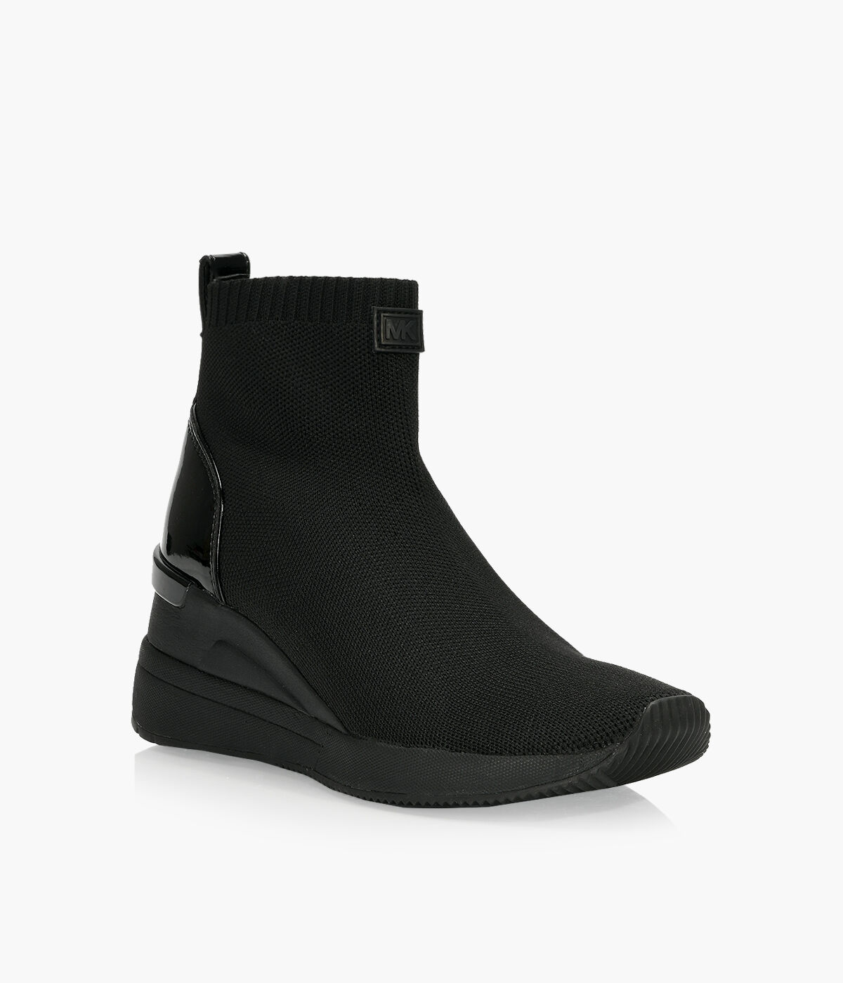 Michael kors skyler wedge sneaker booties outlet