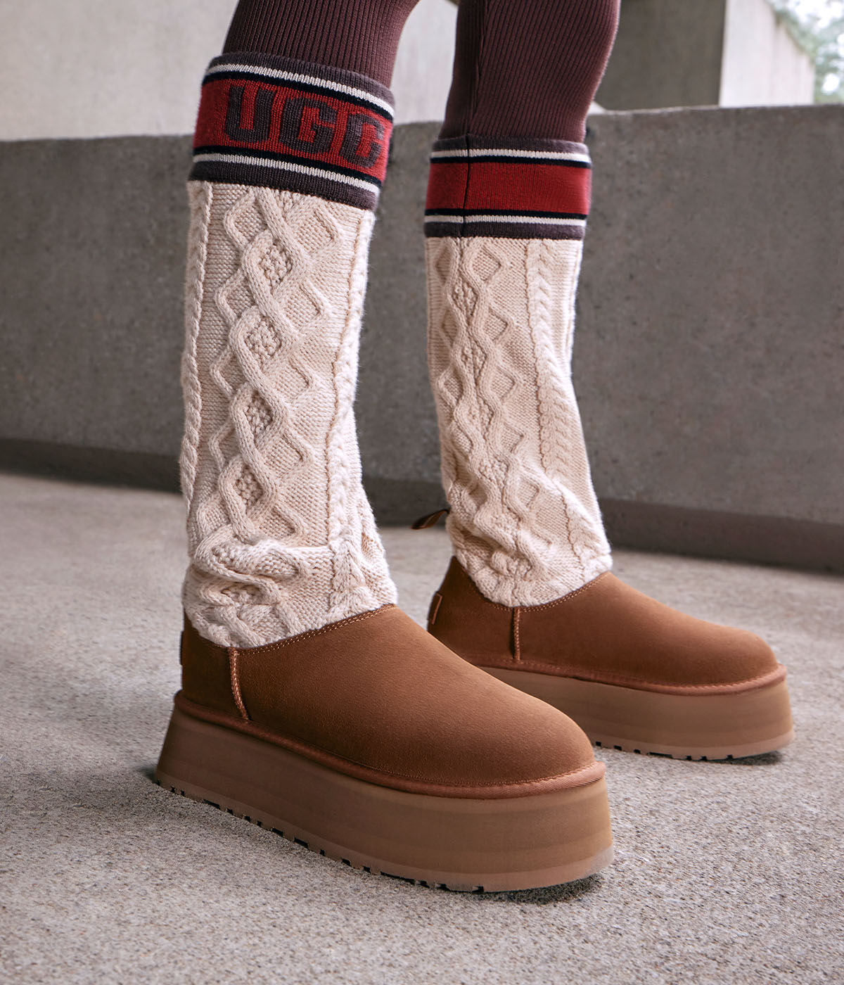 Ugg sweater boots 2025 sale