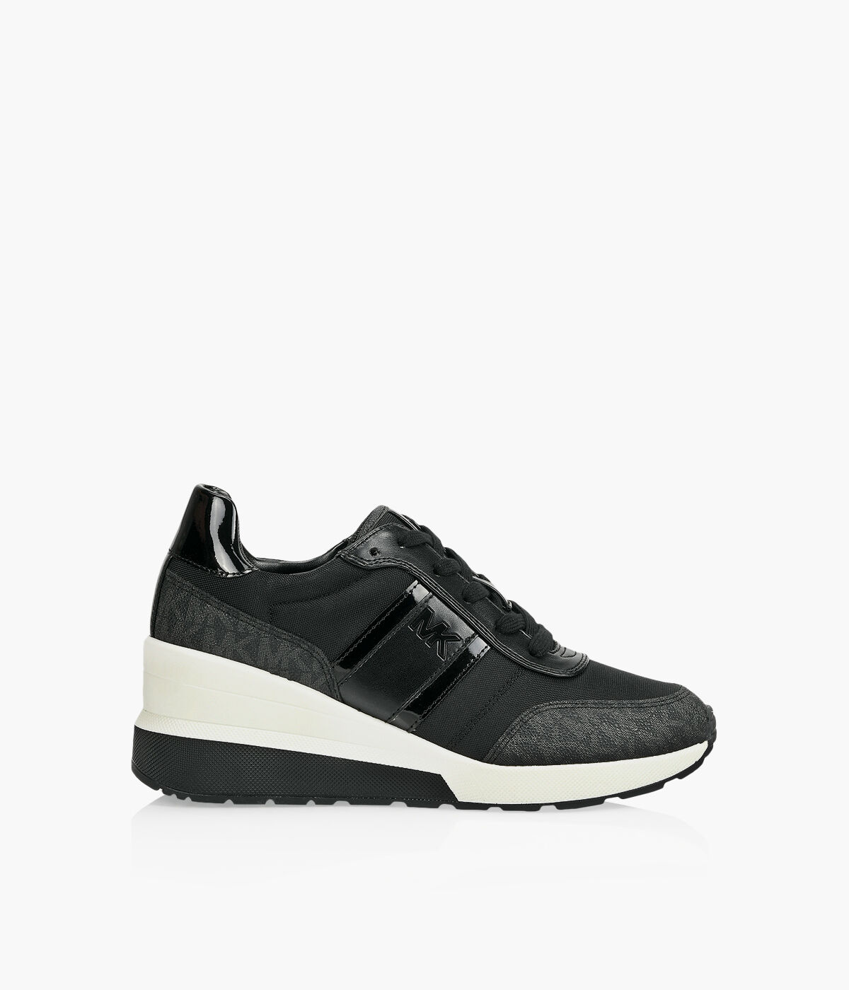 Michael kors black trainers womens deals
