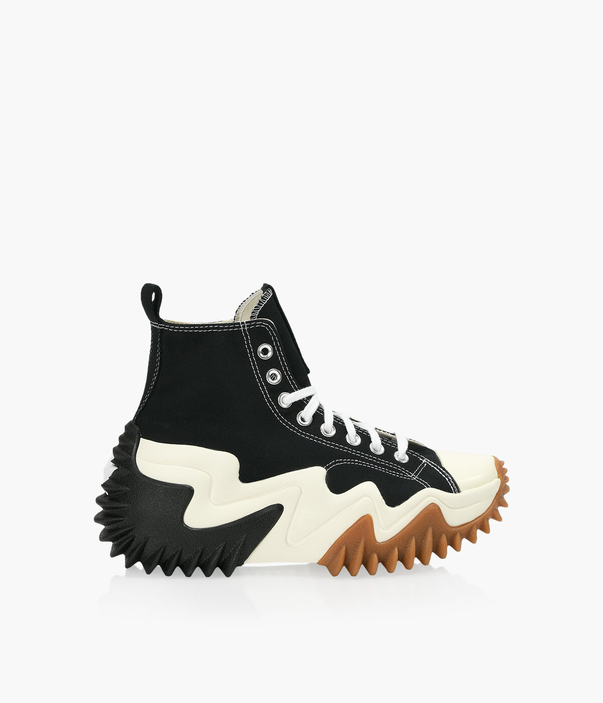 CONVERSE RUN STAR MOTION HIGH TOP Black Canvas Browns Shoes