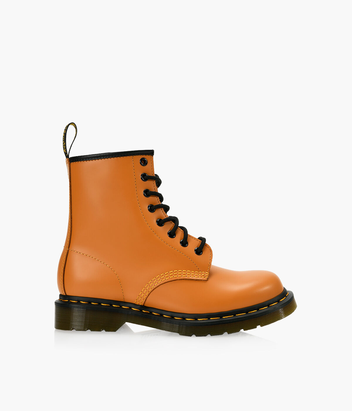 brown doc marten