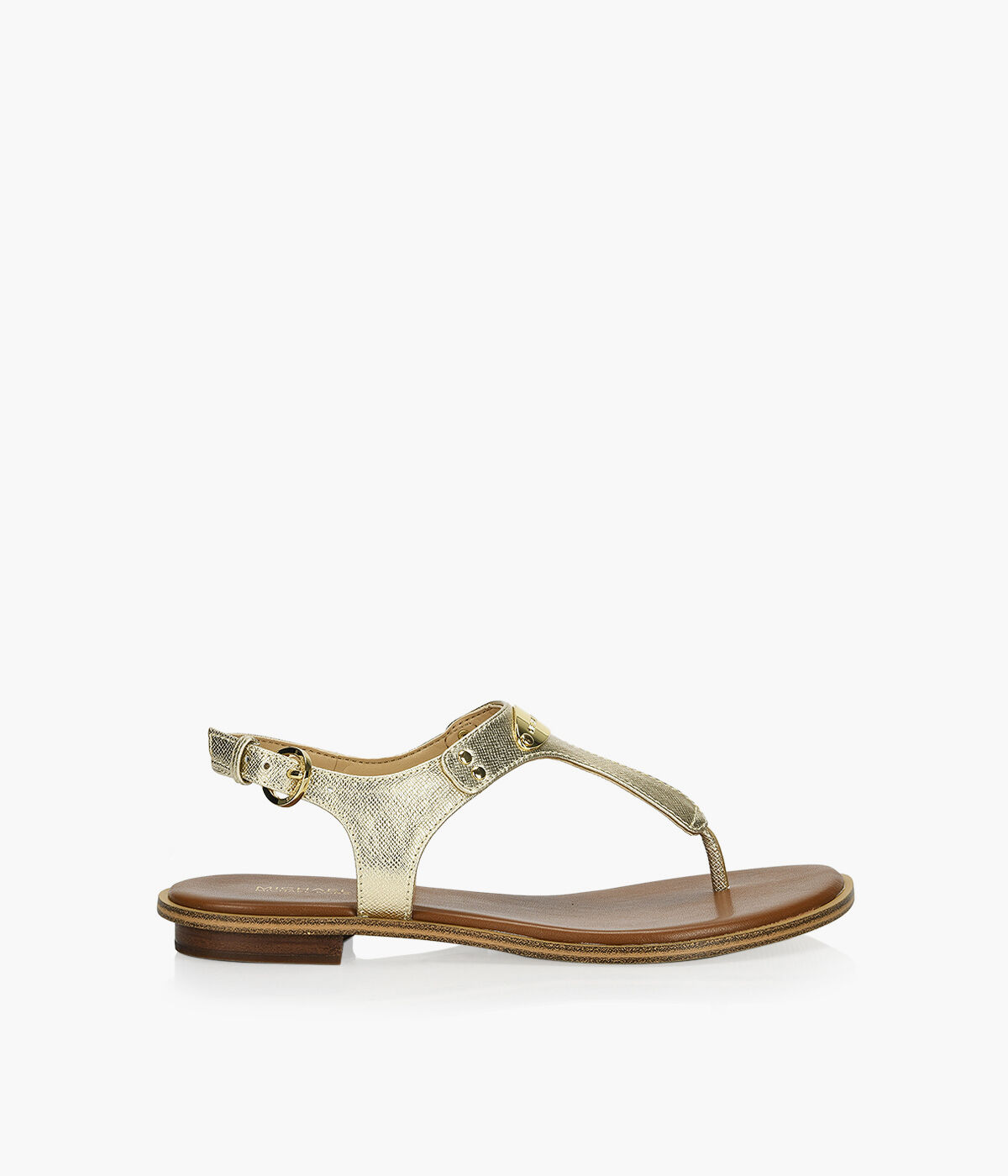 Michael kors sales plate thong gold