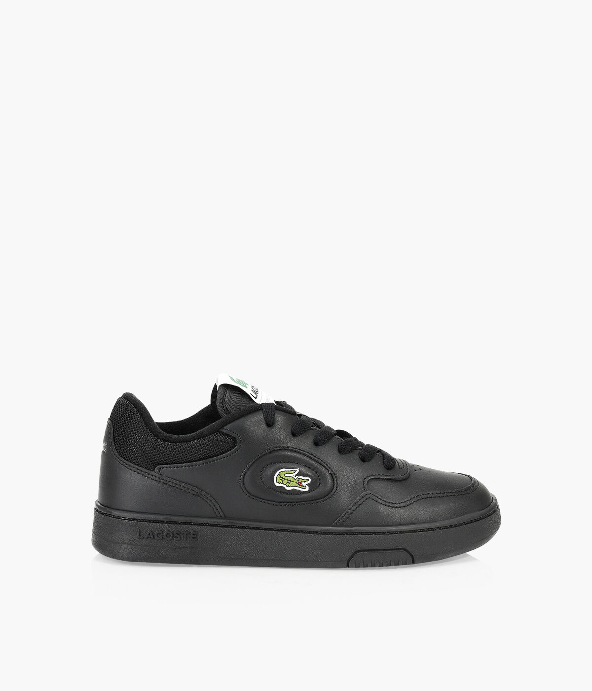 Basket femme online lacoste noir