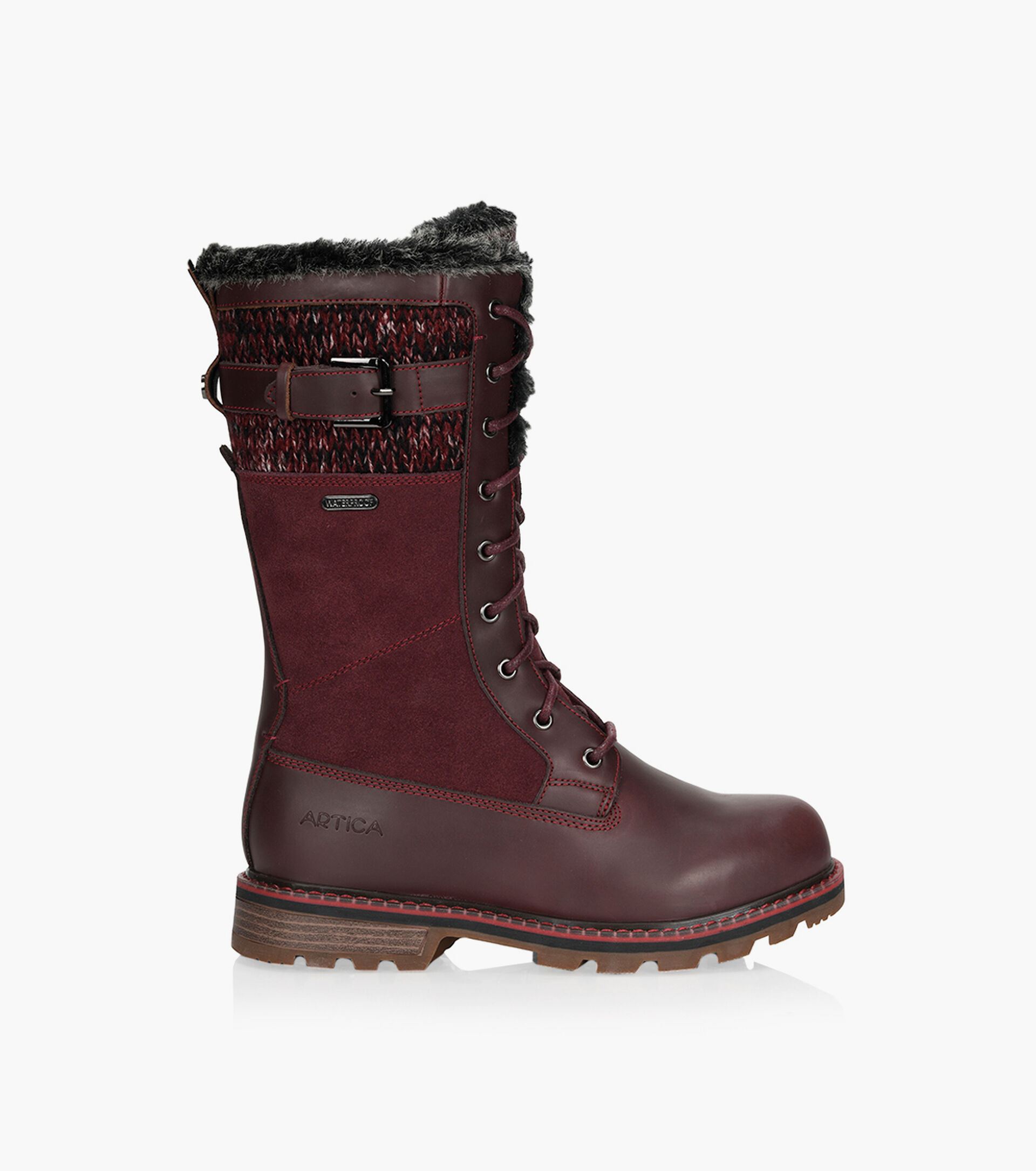 Artica Jennifer Leather Browns Shoes