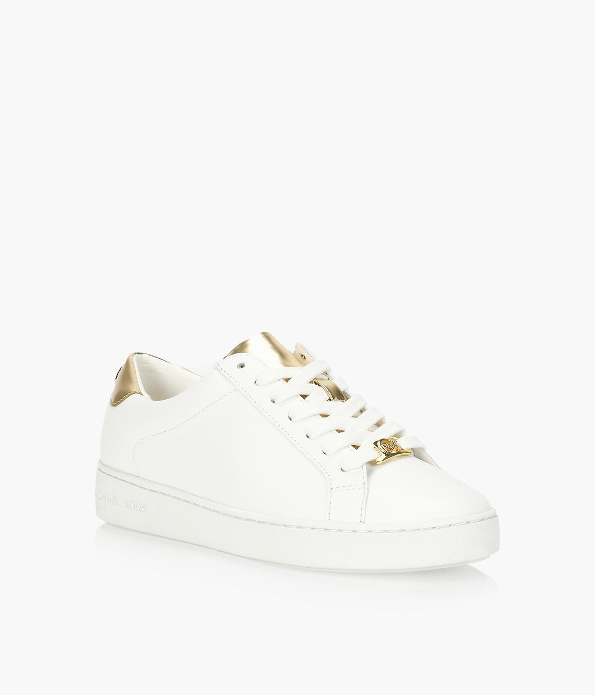 Michael kors irving lace up gold sale