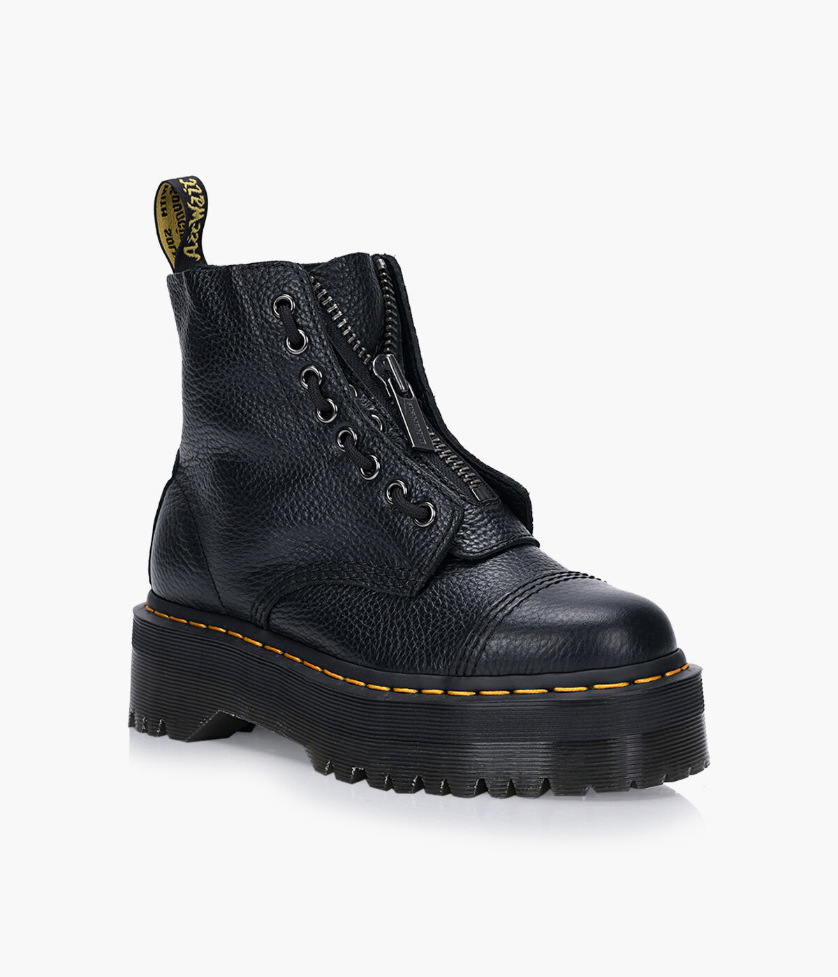 DR. MARTENS SINCLAIR PLATFORM Black Leather Browns Shoes