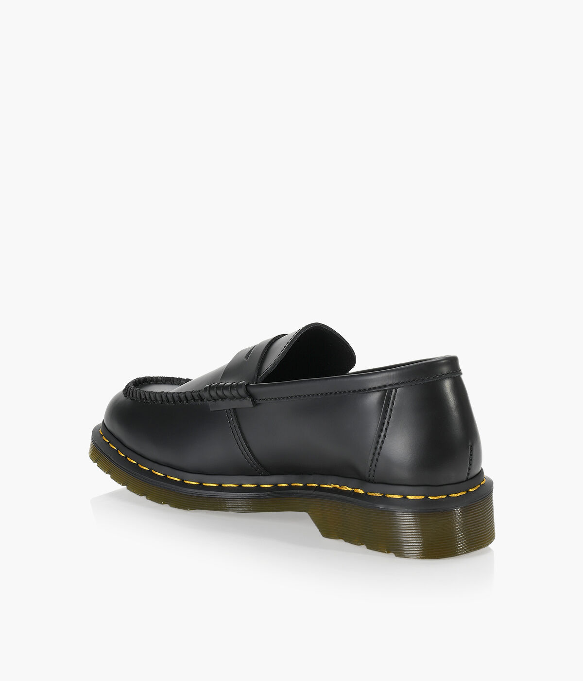 DR. MARTENS PENTON Black Leather Browns Shoes