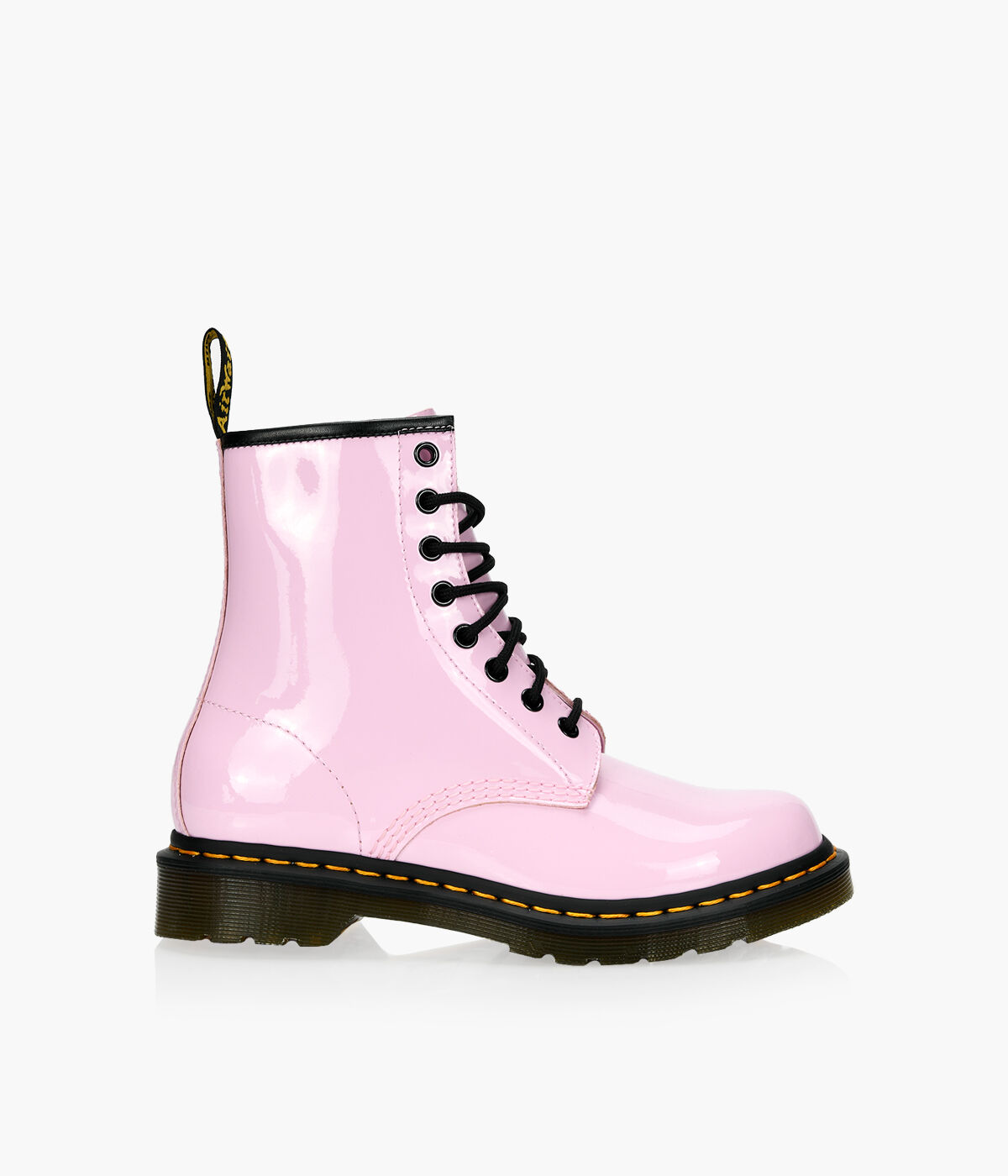 Pink patent leather doc martens hotsell