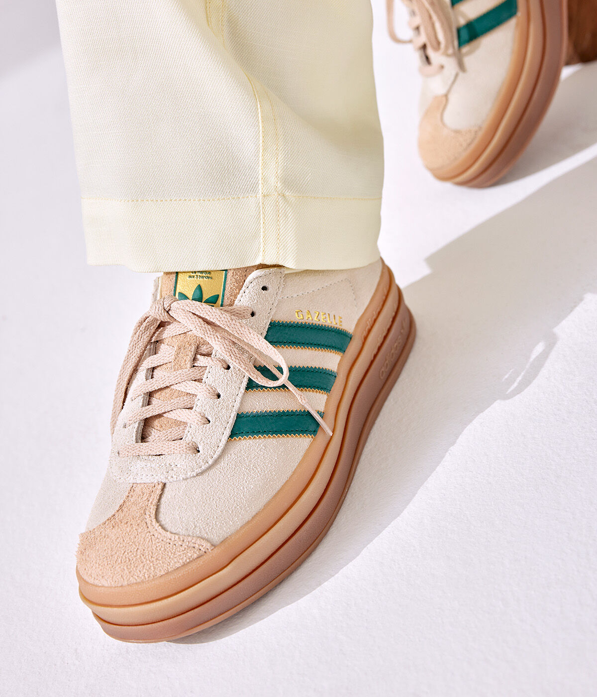 Gazelle adidas deals femme beige