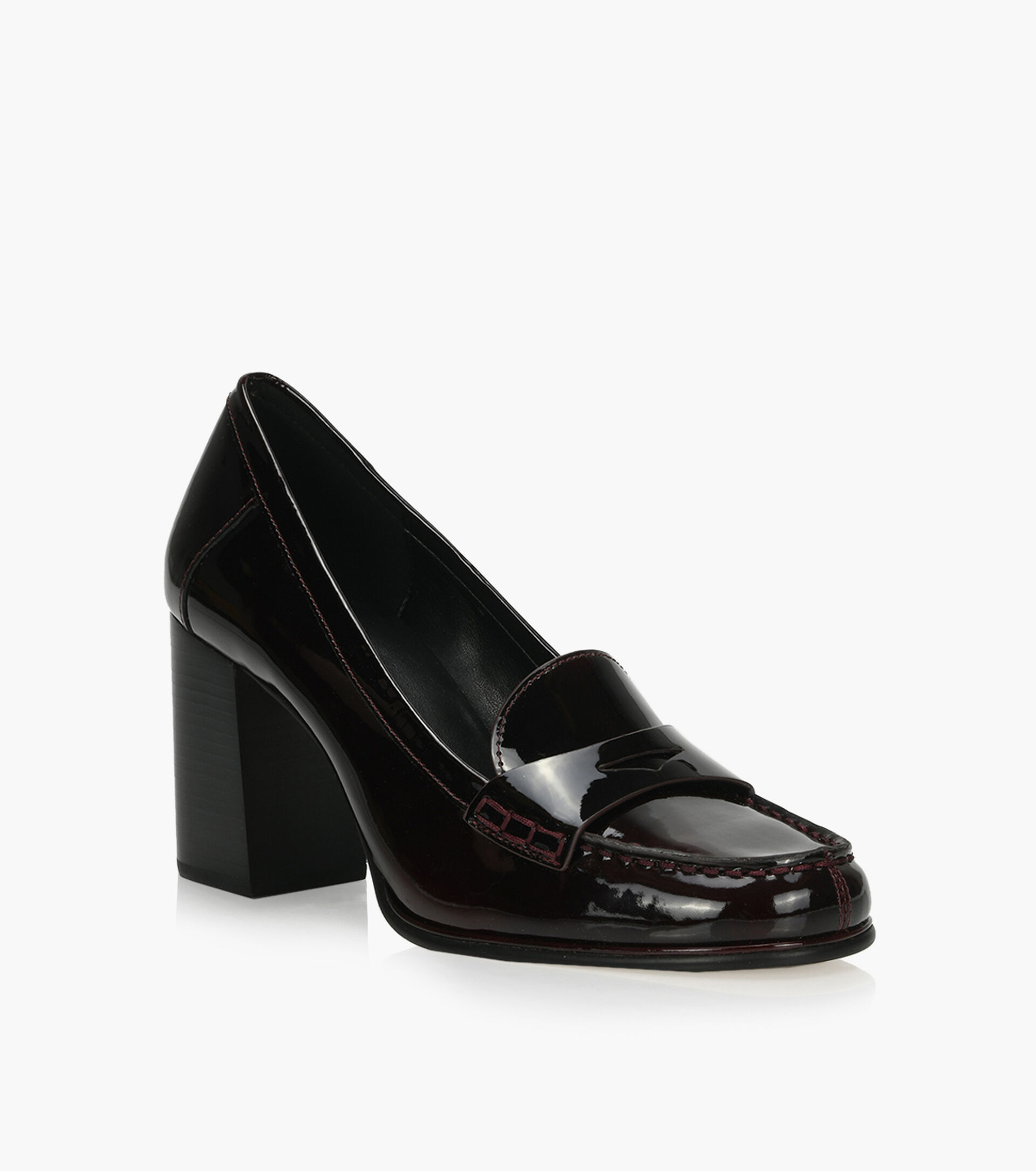 michael kors block heel loafer