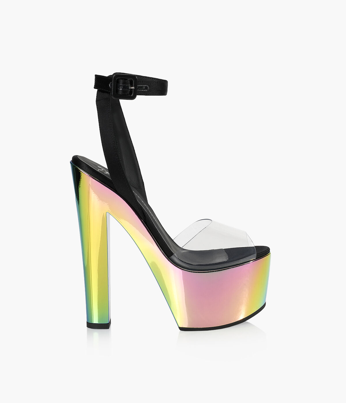 Giuseppe Zanotti Betty glittered leather platform sandals – Shoes Post