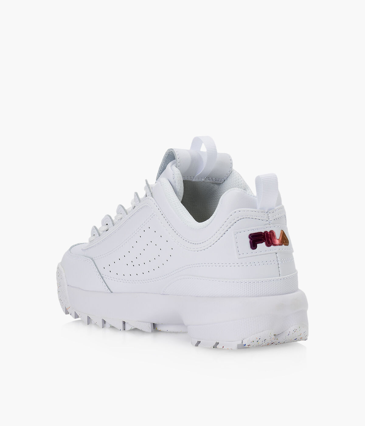 FILA DISRUPTOR II PRIDE White Colour Leather Browns Shoes