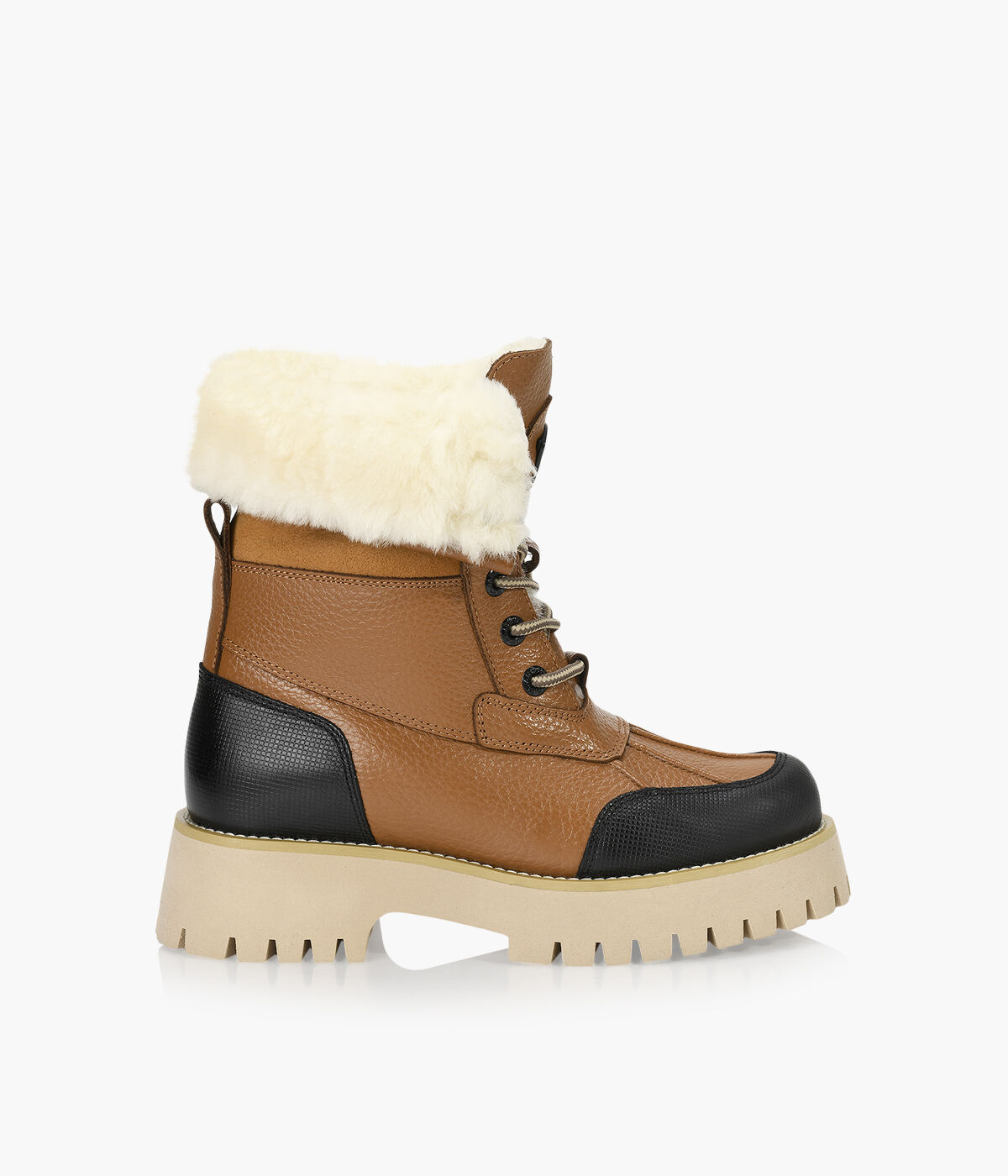 PAJAR ASHLEY Leather Browns Shoes