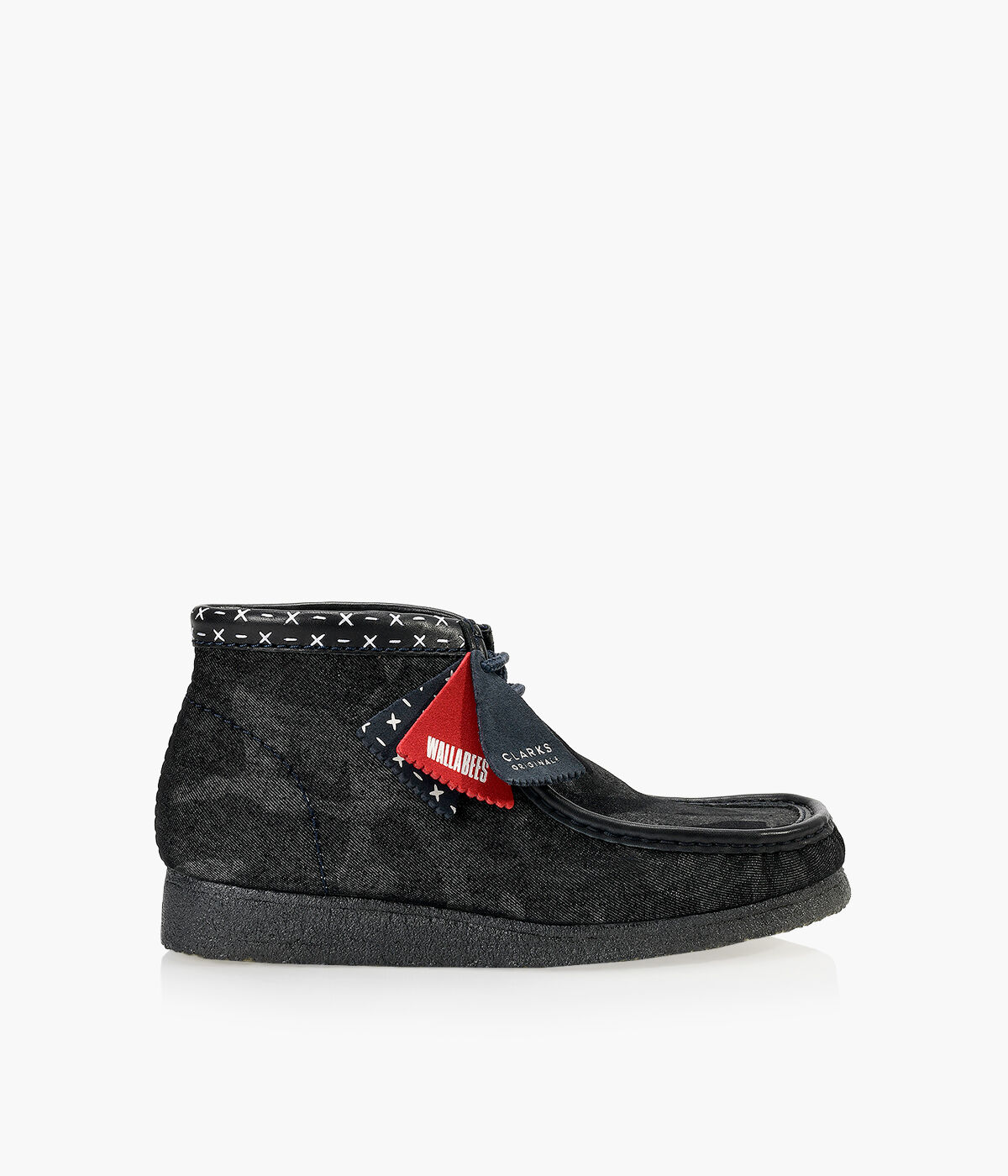 Clarks mens blue shop suede shoes