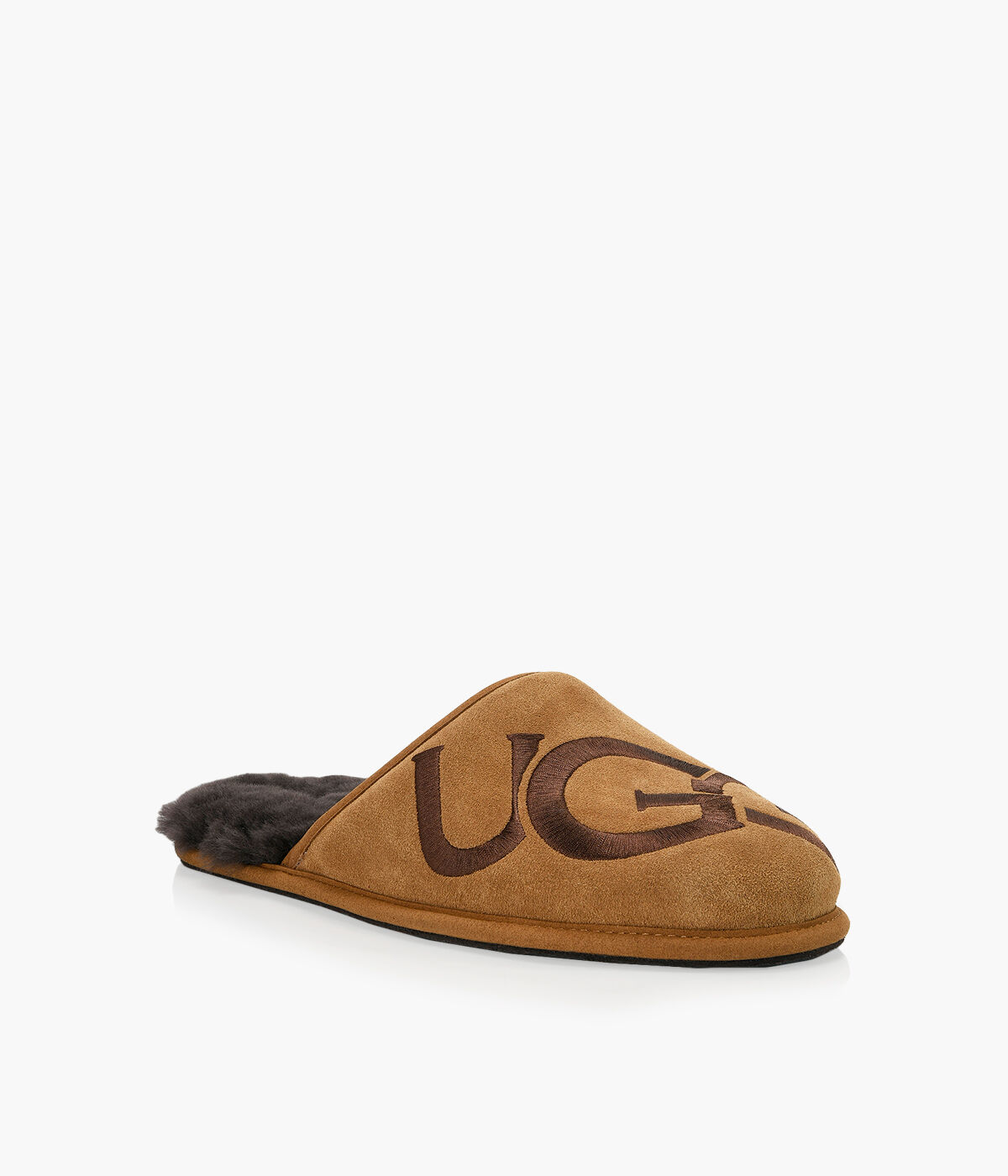 Mens ugg scuff shop logo slippers
