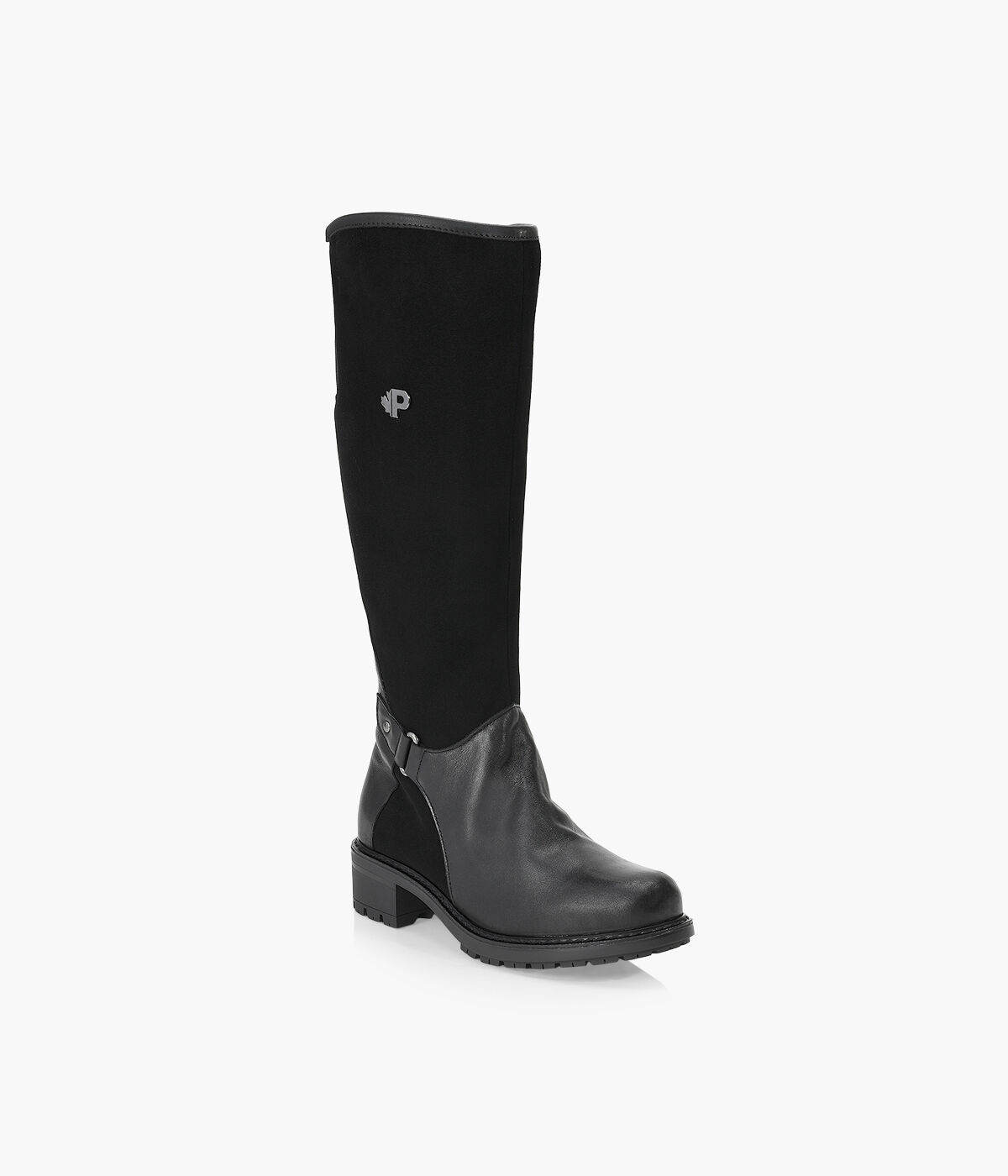 PAJAR CARRY Black Suede Browns Shoes