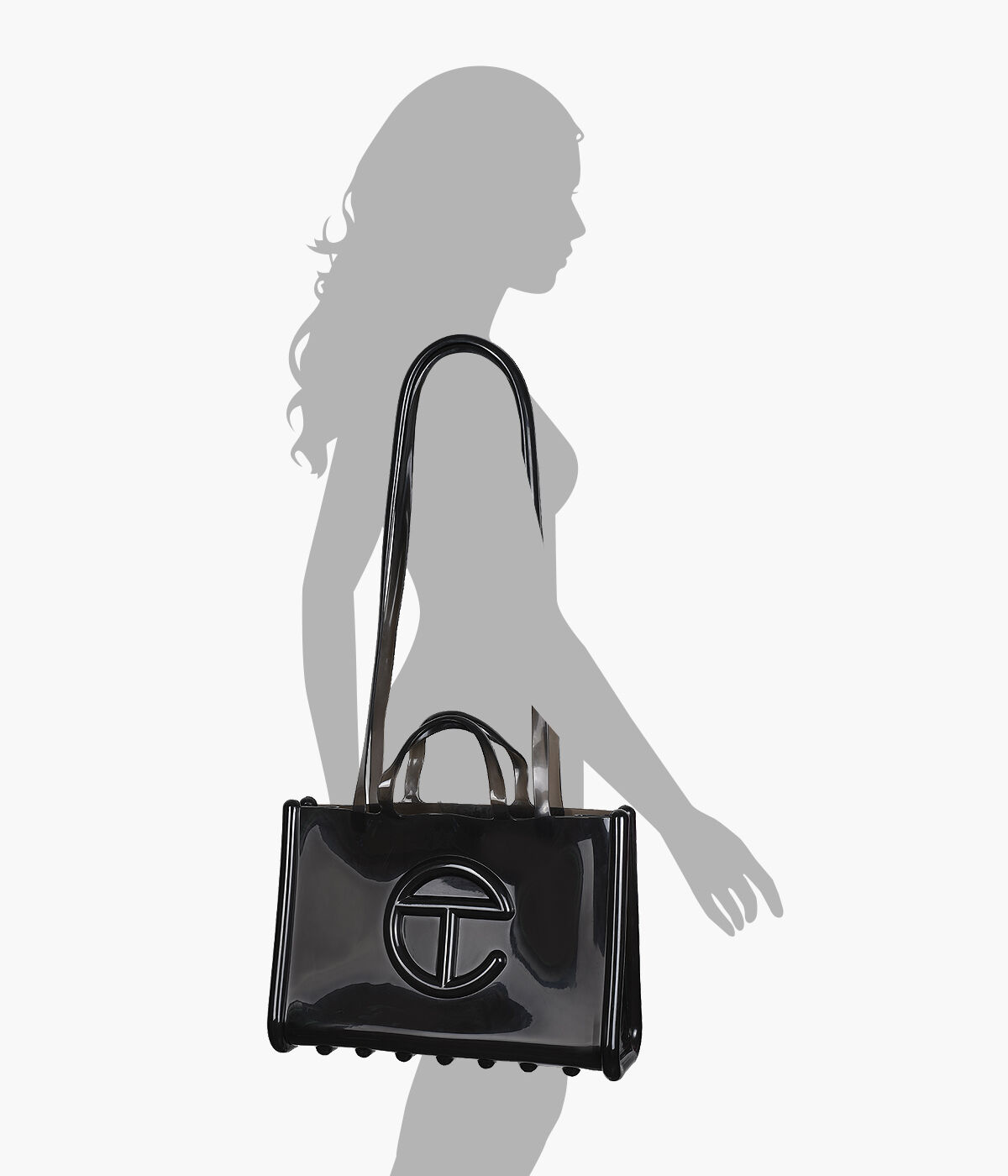 MELISSA MELISSA X TELFAR LARGE JELLY SHOPPER Rubber Browns Shoes
