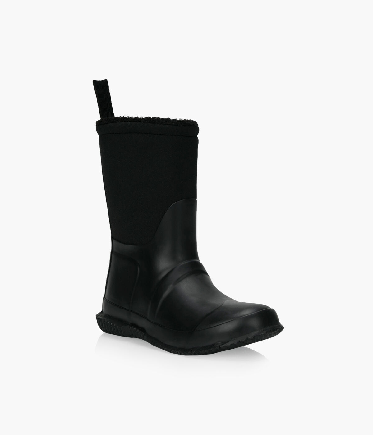 HUNTER ORIGINAL KIDS SHERPA BOOTS Black Browns Shoes