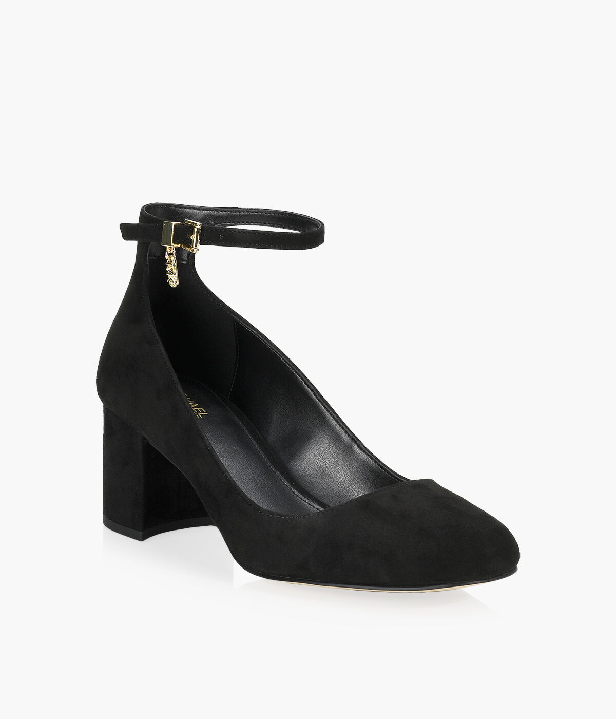 MICHAEL MICHAEL KORS PERLA PUMP Black Suede Browns Shoes