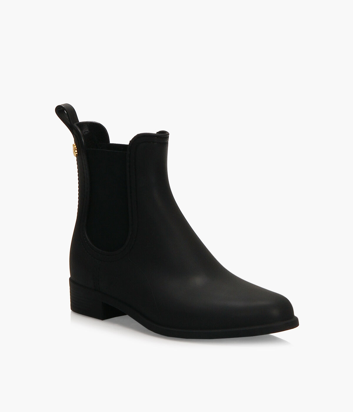 LEMON JELLY SPLASH Black Rubber Browns Shoes