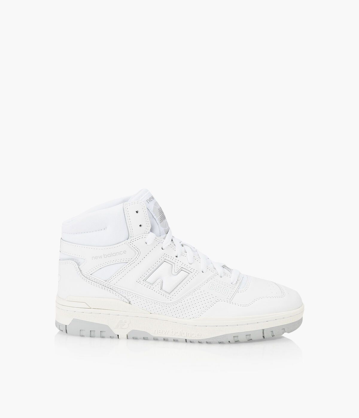 New balance store leather high top